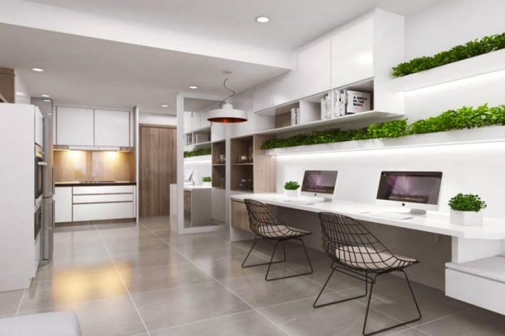 Officetel tại Vinhomes Grand Park phù hợp cho mô hình vừa ở vừa làm việc