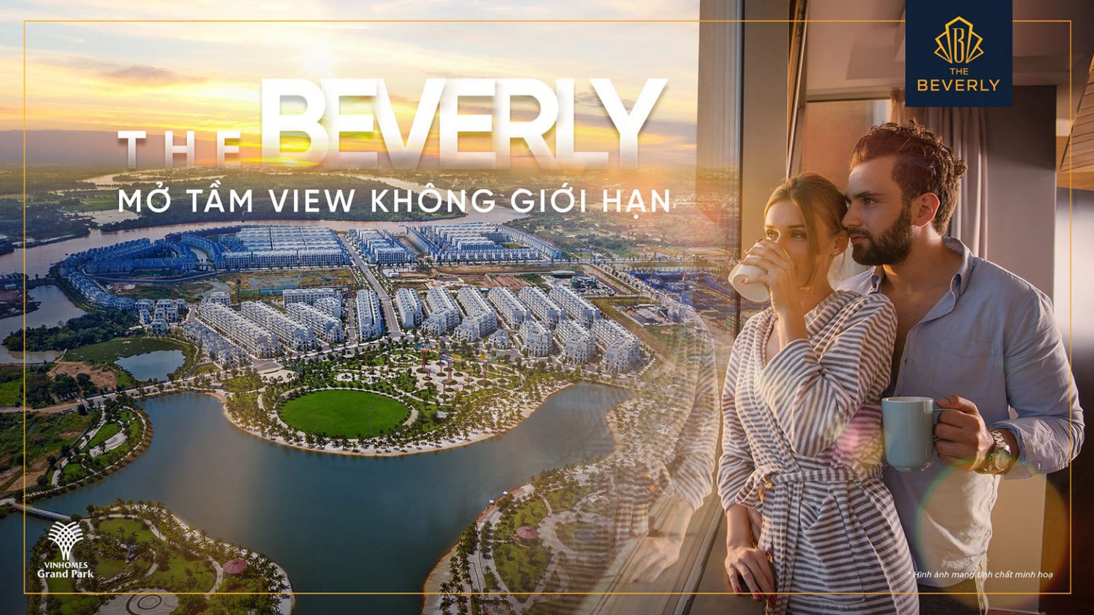 Hệ thống ban công kính trần và thiết kế mặt đứng hiện đại tại The Beverly