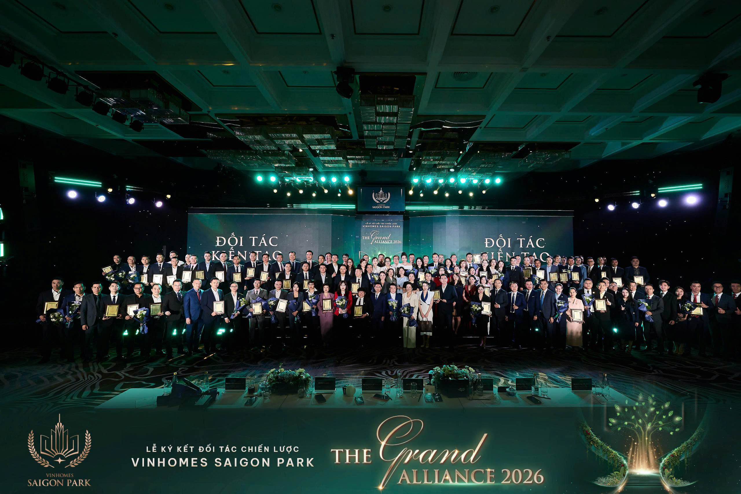 Sự kiện Lễ ký kết The Grand Alliance 2026 của Vinhomes Saigon Park