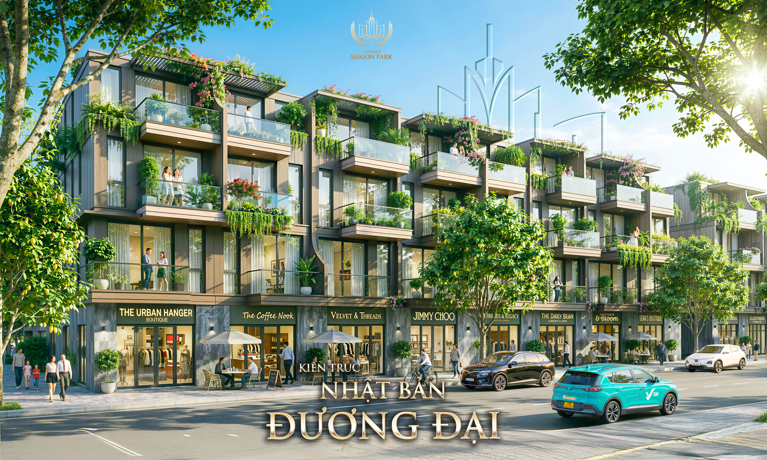Phối cảnh đại đô thị sinh thái Vinhomes Saigon Park tại Tây Bắc