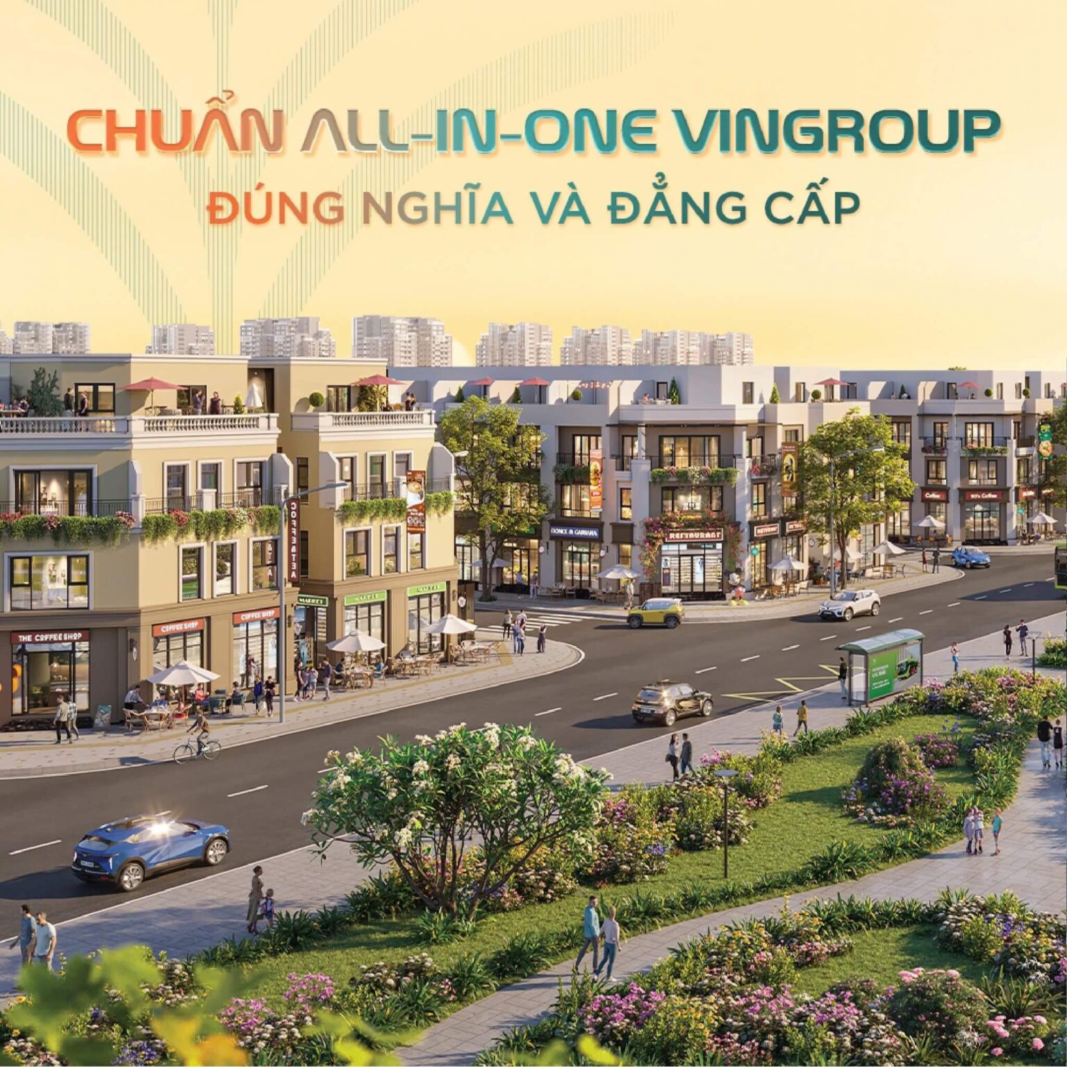 Hệ sinh thái tiện ích đa dạng All-in-one phục vụ mọi nhu cầu sống tại Vinhomes Saigon Park