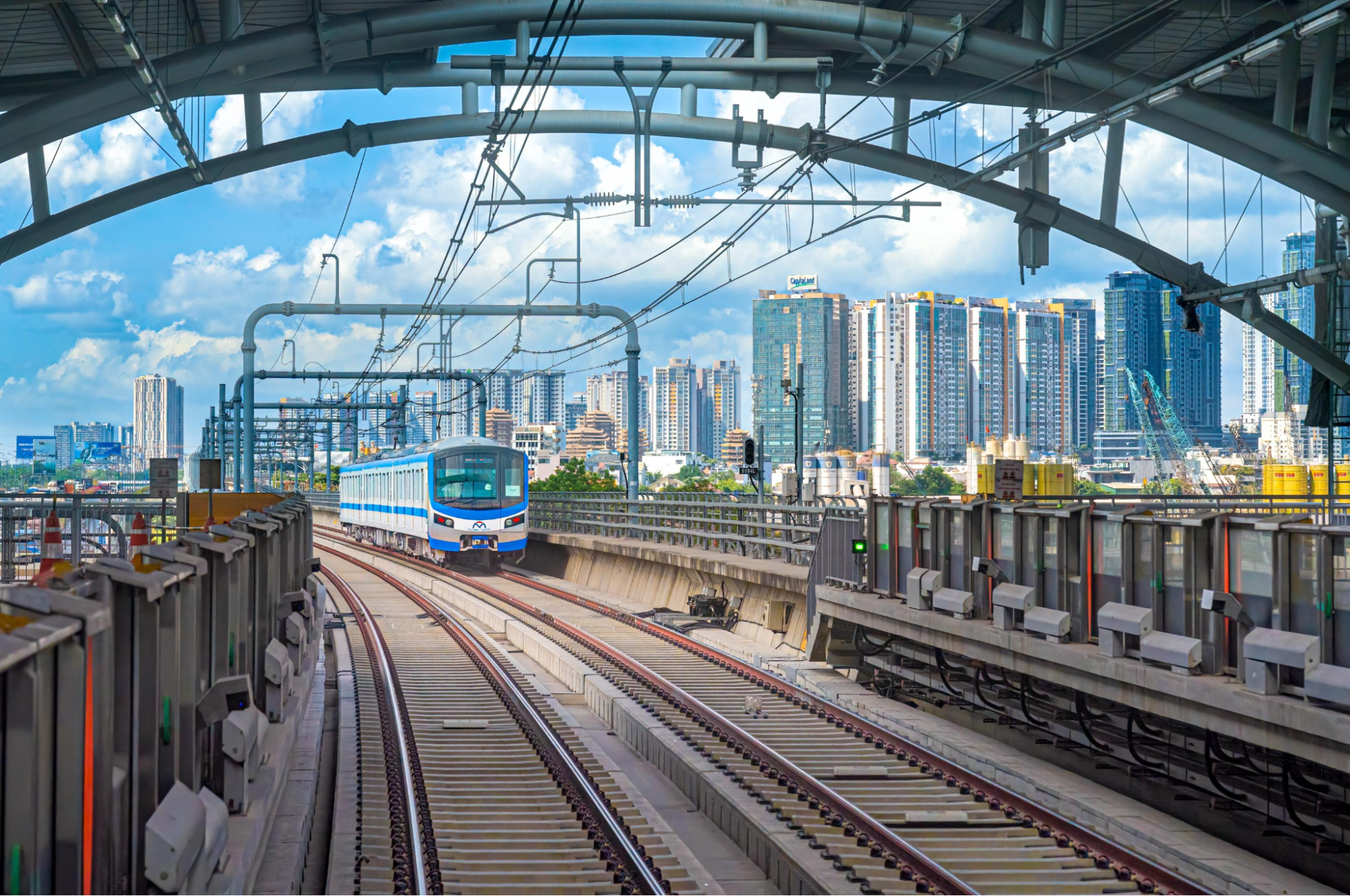 Sơ đồ quy hoạch tuyến Metro số 2 (Bến Thành - Tham Lương) kết nối trung tâm với khu vực Tây Bắc TP.HCM