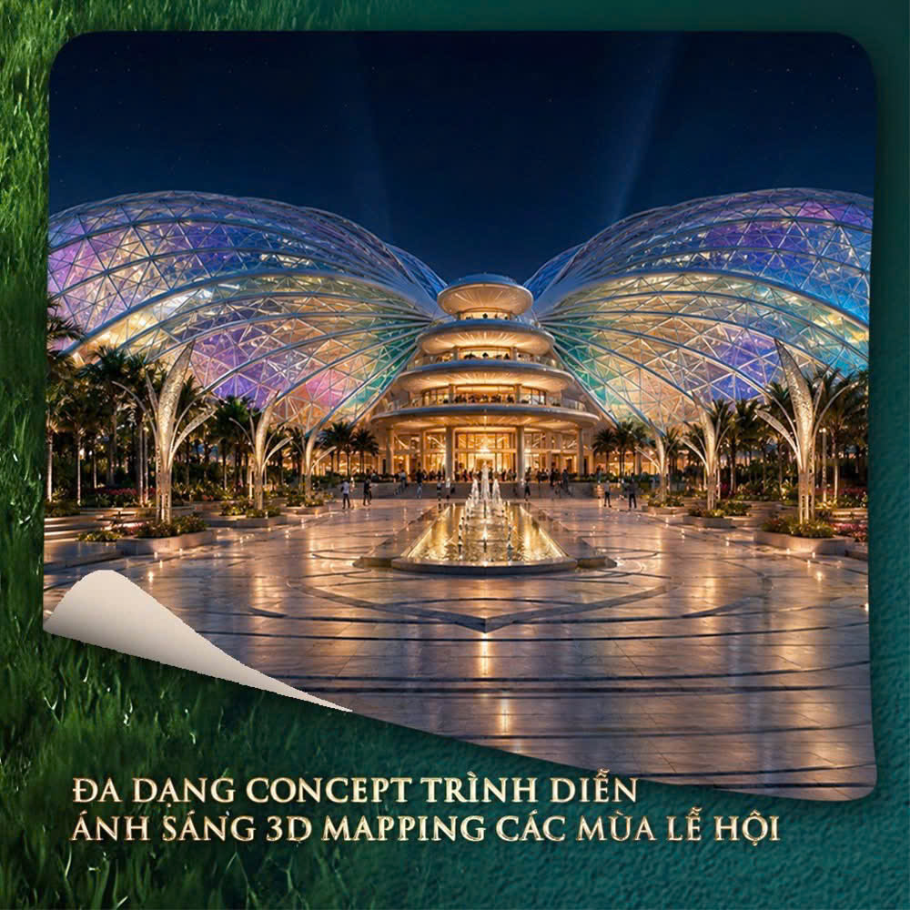Sa bàn và văn phòng bán hàng đặt tại tổ hợp sân golf sang trọng của Vinhomes Saigon Park