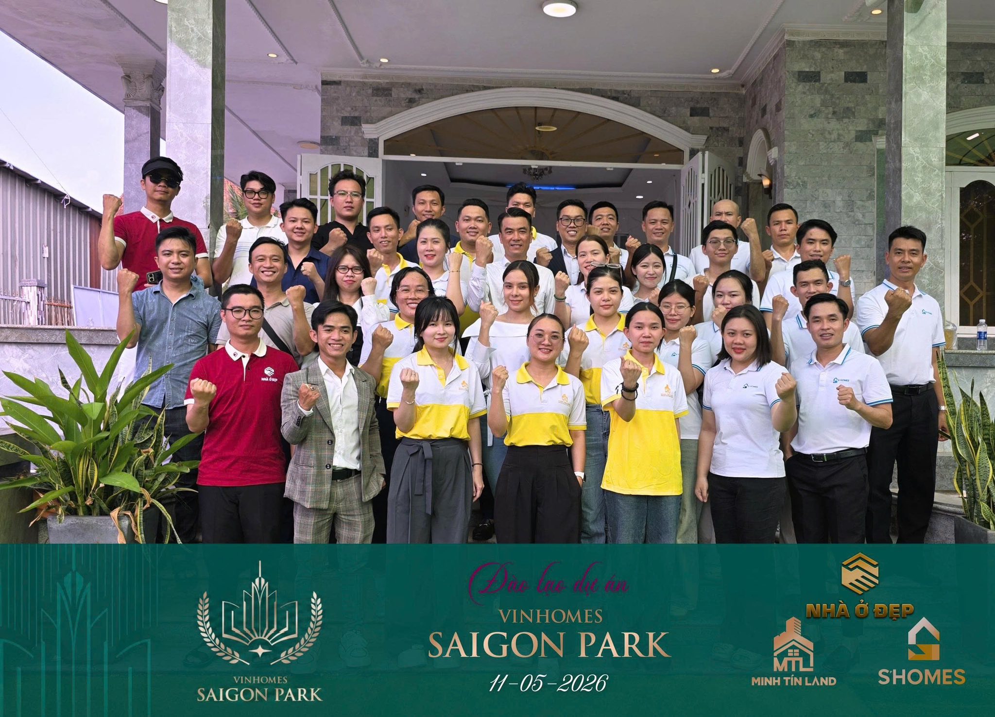 Toàn cảnh buổi Product Training dự án Vinhomes Hóc Môn Tây Bắc tại văn phòng Minh Tín Land