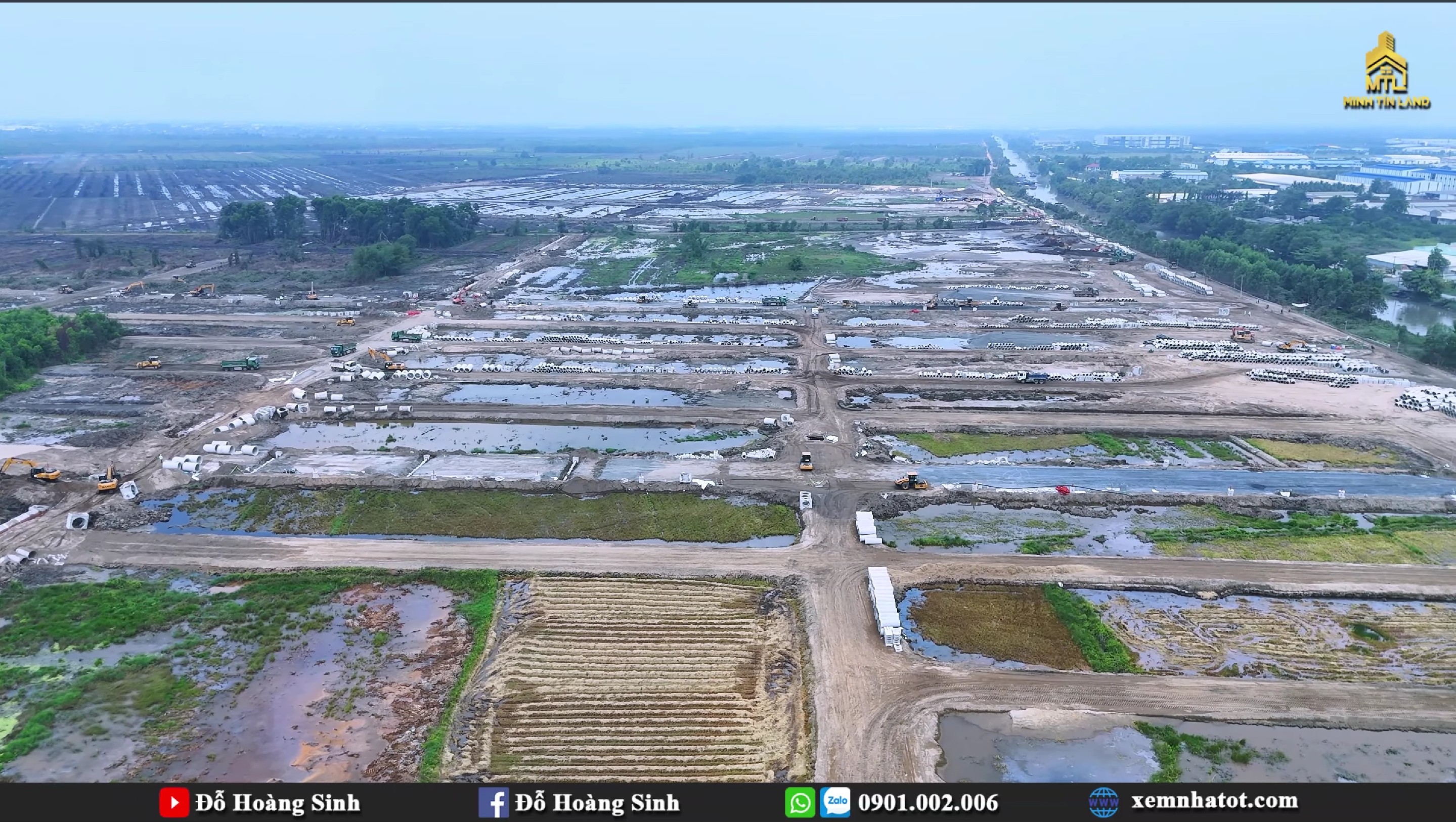 Hình ảnh công trường đang thi công thực tế tại đại dự án Vinhomes Hóc Môn