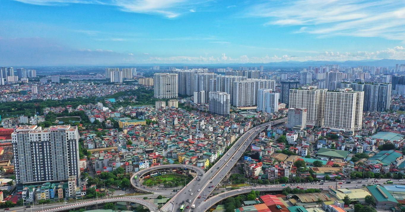 Biểu đồ minh họa mức tăng giá trị bất động sản tại Vinhomes Saigon Park theo các giai đoạn hoàn thiện của Vành Đai 3