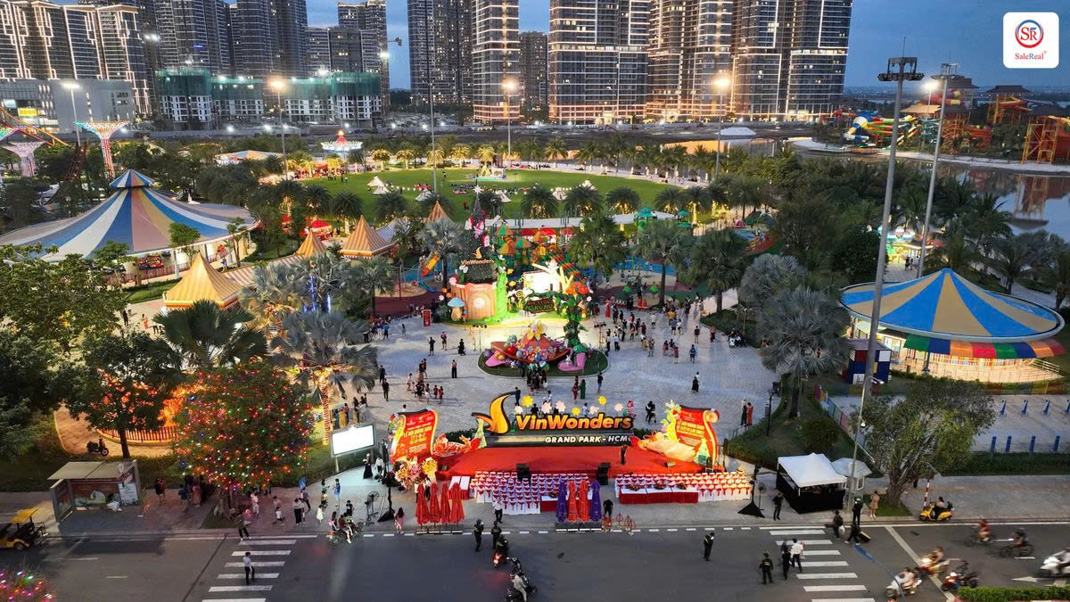 Khu VinWonders Grand Park tại Vinhomes Grand Park – điểm đến giải trí phục vụ cư dân và khách tham quan khu Đông