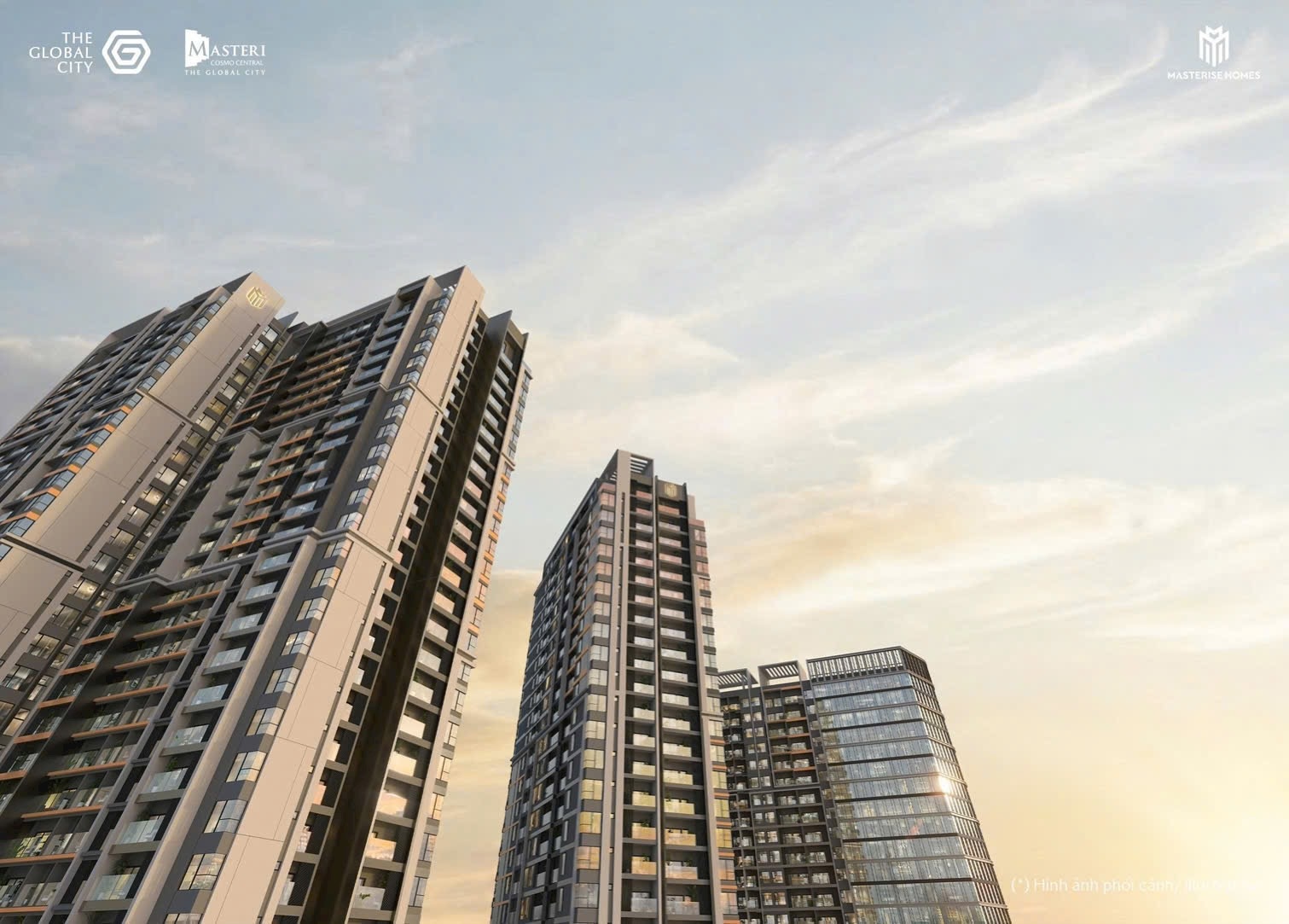 Mặt bằng quy hoạch Masteri Cosmo Central (layout hình 1)