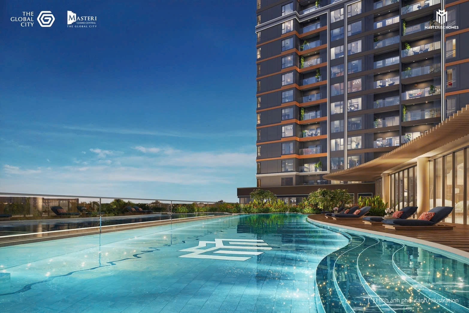 Không gian dự án Masteri Cosmo Central (hình 5)