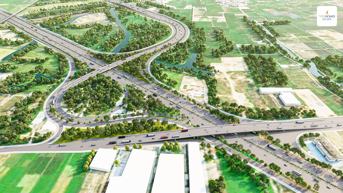 Vinhomes Hóc Môn – hình ảnh khu vực dự án (ảnh 1)