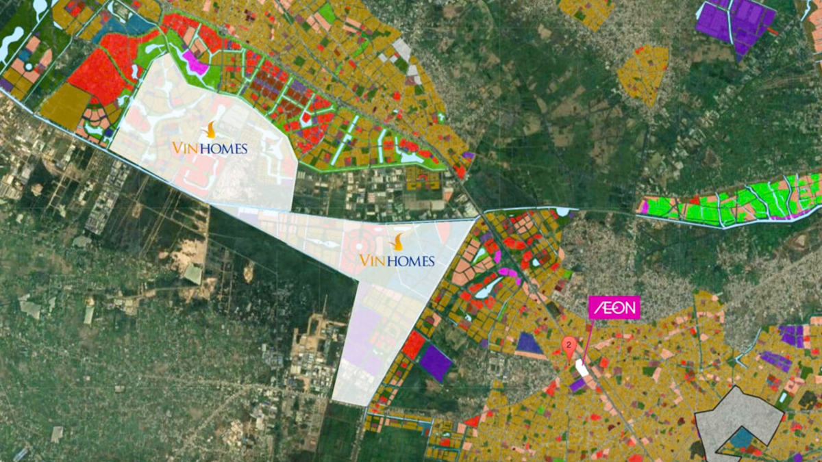 Vinhomes Hóc Môn – hình ảnh tổng quan khu vực dự kiến phát triển đô thị