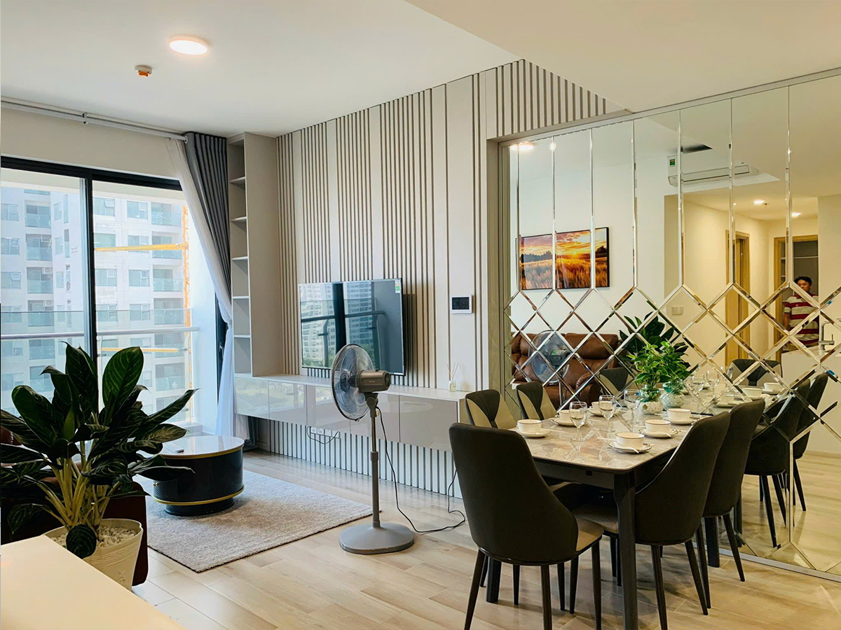 Căn hộ 2 phòng ngủ Vinhomes Grand Park - ảnh thực tế (ảnh 1)