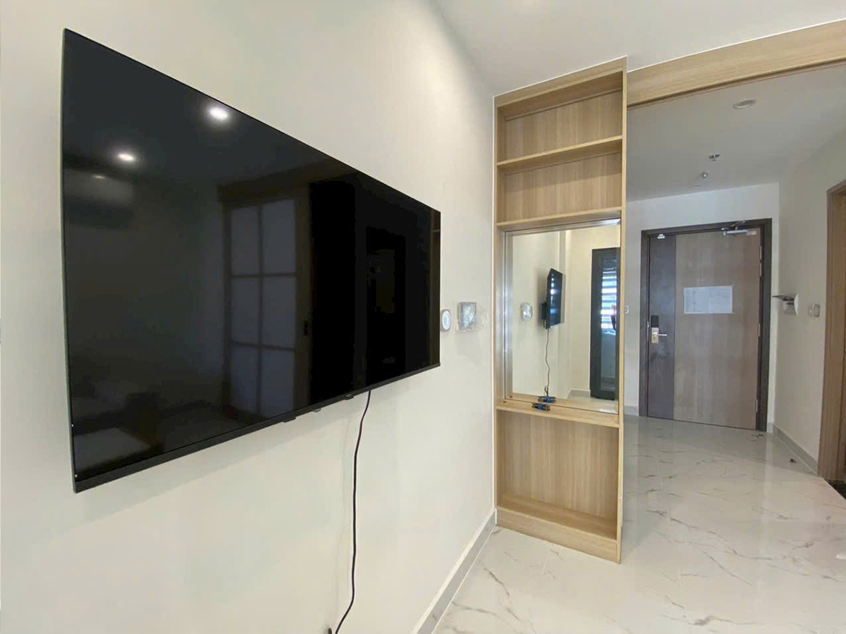 Căn studio Vinhomes Grand Park - hình ảnh thực tế bố trí không gian (ảnh 1)