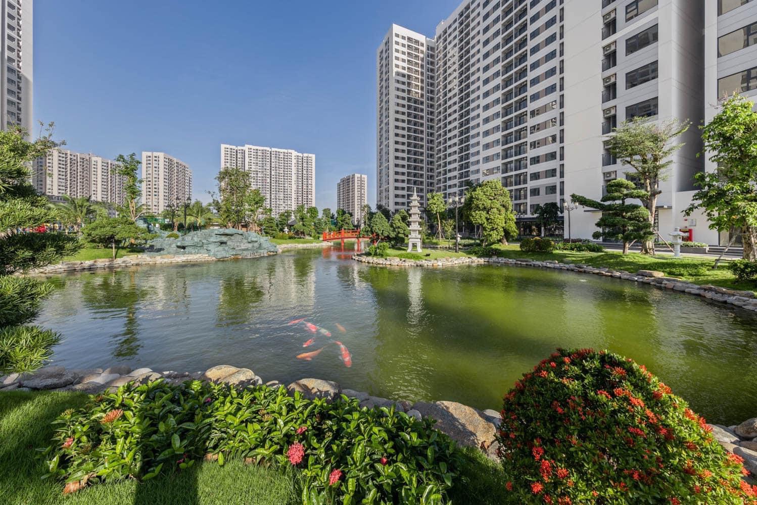 Tiện ích nội khu The Origami Vinhomes Grand Park – không gian sống thư thái với cảnh quan và tiện ích chủ đề Nhật