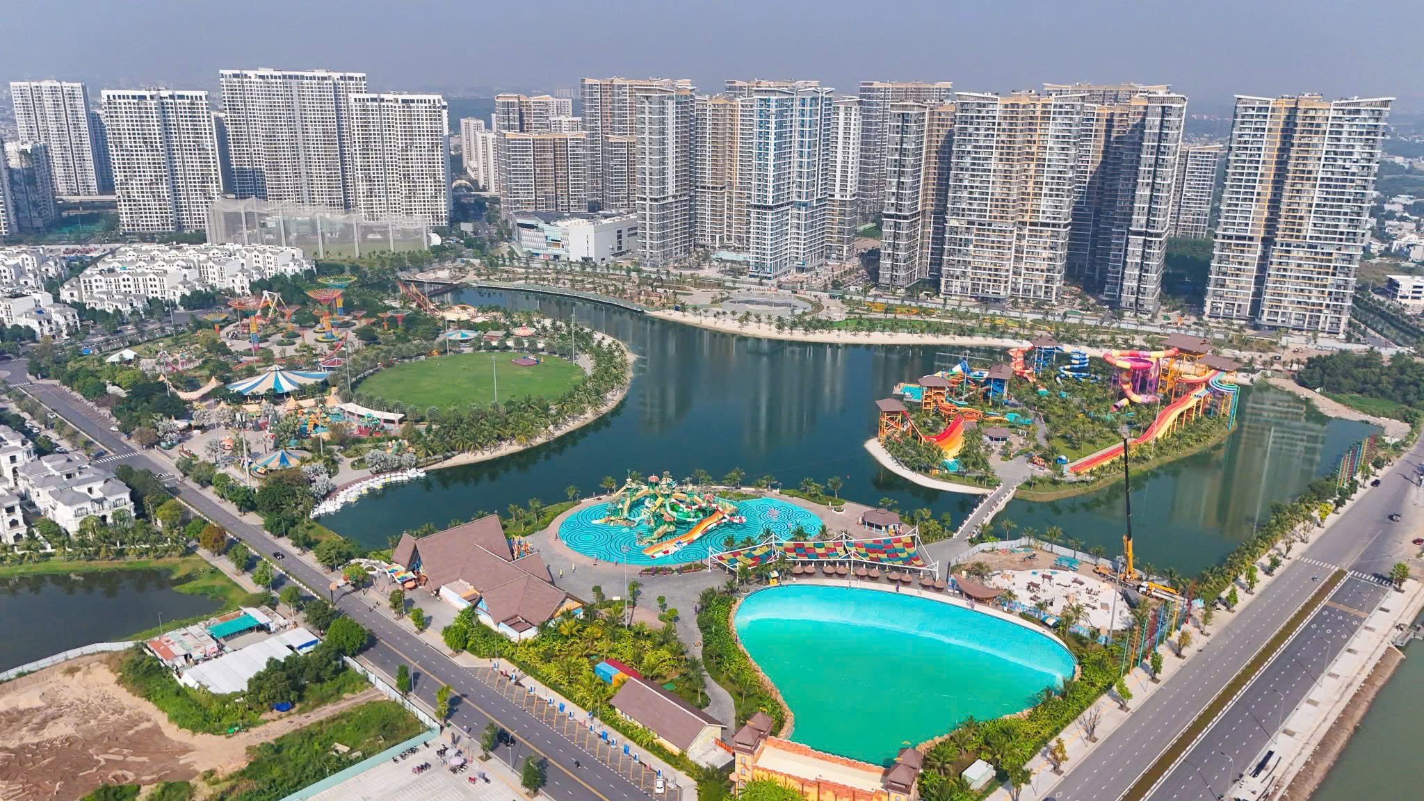 Không gian trải nghiệm và hoạt động giải trí tại Vinhomes Grand Park, thu hút cư dân và khách tham quan