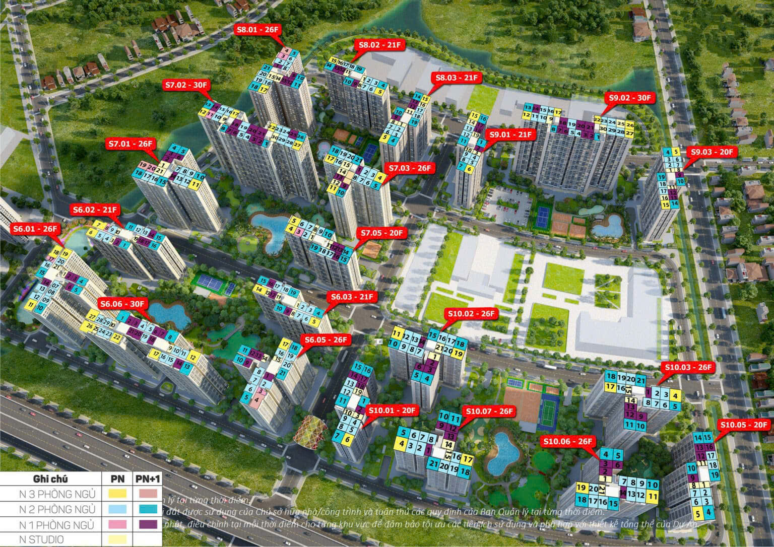 BÁN 2PN LỚN 59m² TẠI VINHOMES GRAND PARK - GIÁ CHỈ 2.76 TỶ