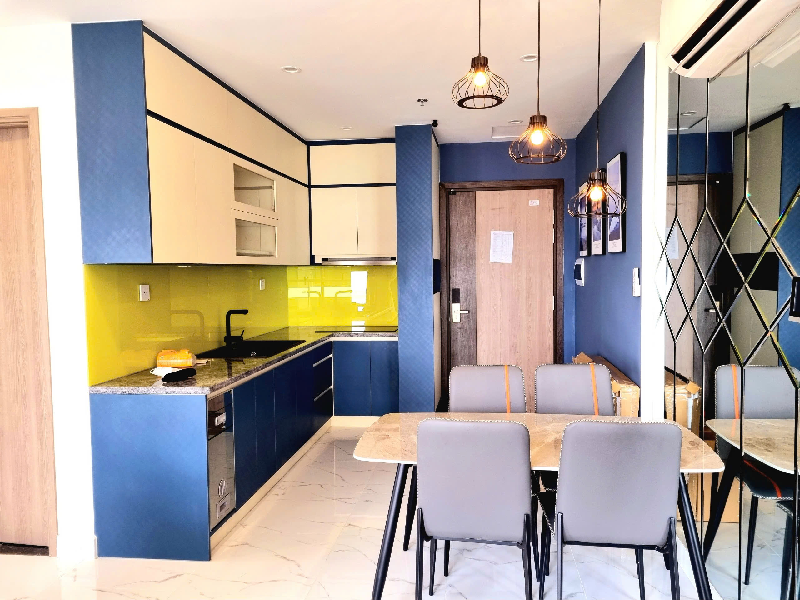 CHO THUÊ CĂN HỘ 2PN+ THE BEVERLI SOLARI – VINHOMES GRAND PARK  Giá chỉ 11 triệu/tháng Full nội thất cao cấp – View thoáng – Nhà mới