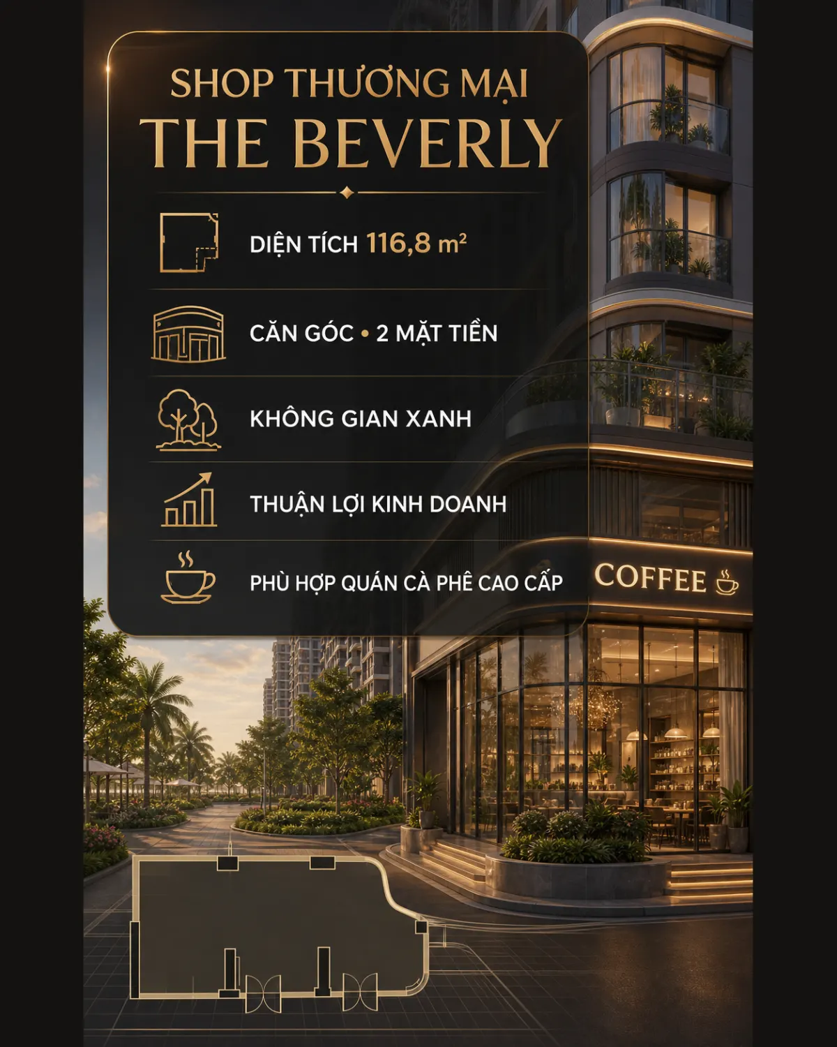 SHOP GÓC THE BEVERLY 116,8 M² – KHÔNG GIAN LÝ TƯỞNG CHO QUÁN CÀ PHÊ CAO CẤP, LIÊN HỆ: 0901.002.006 - ảnh 5