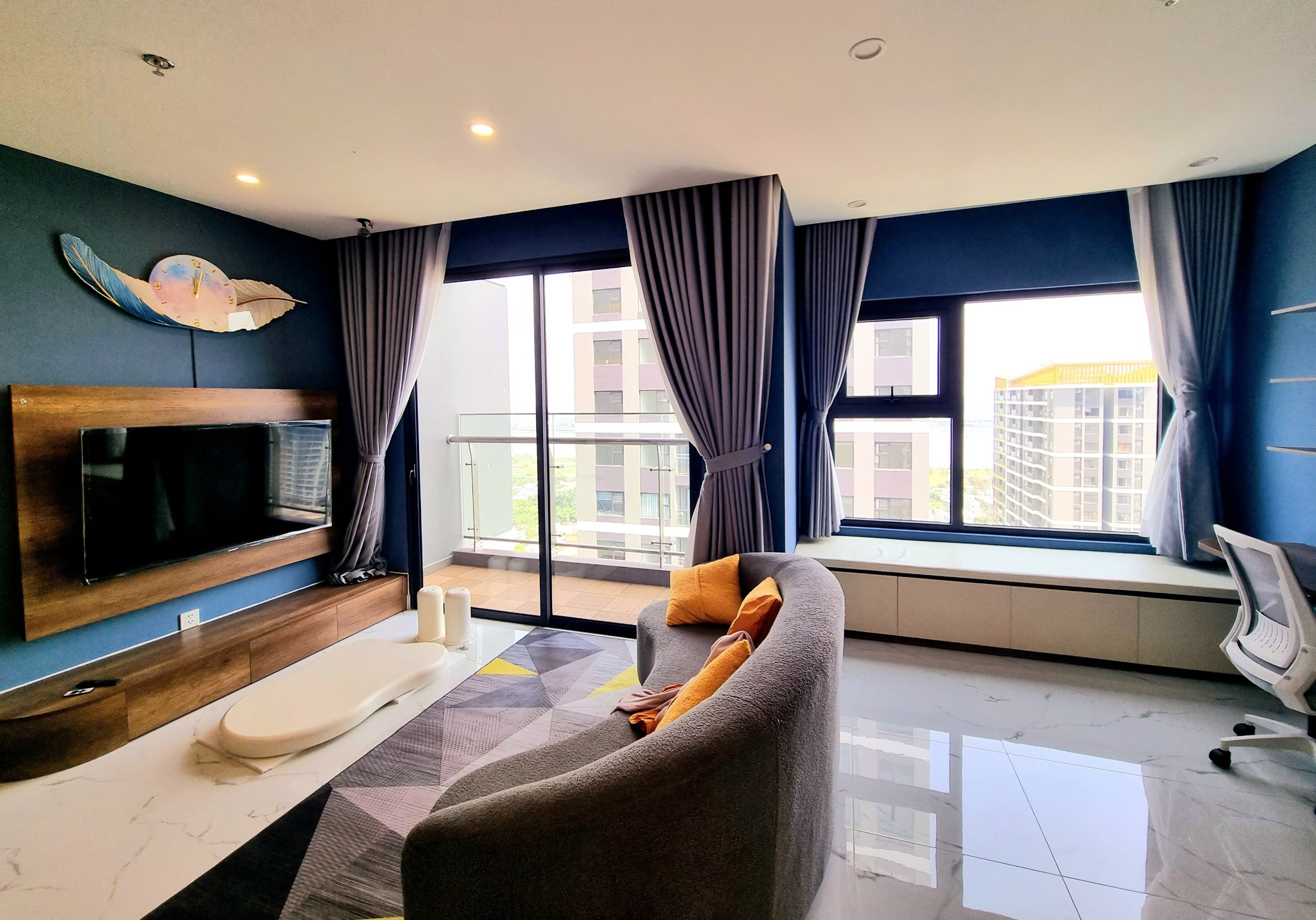CHO THUÊ CĂN HỘ 2PN+ THE BEVERLI SOLARI – VINHOMES GRAND PARK  Giá chỉ 11 triệu/tháng Full nội thất cao cấp – View thoáng – Nhà mới