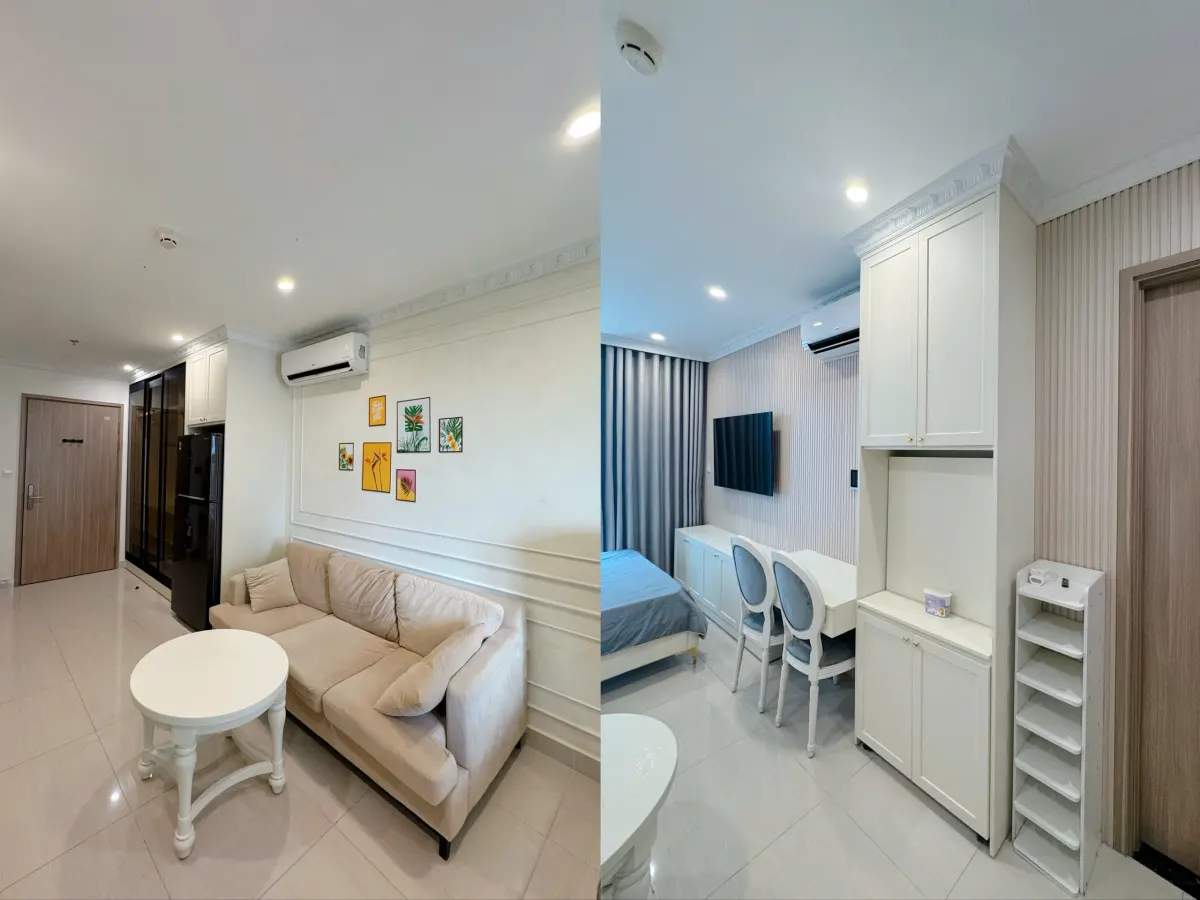 BÁN CĂN HỘ STUDIO THE ORIGAMI – SẴN SỔ HỒNG – NHÀ MỚI ĐẸP NGUYÊN BẢN -  CHỈ 1,9 TỶ BTP - ảnh 2