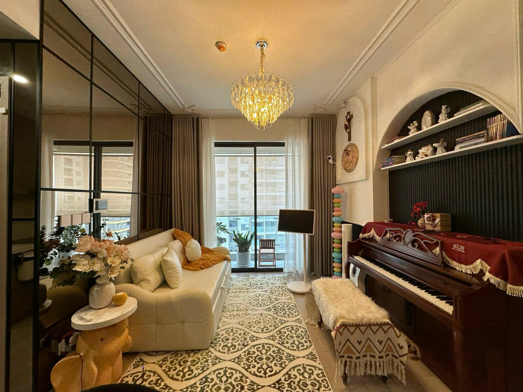 CHO THUÊ CĂN HỘ MASTERI CENTRE POINT – FULL NỘI THẤT LUXURY CHÂU ÂU, 2PN, GIÁ TỐT - ảnh 4