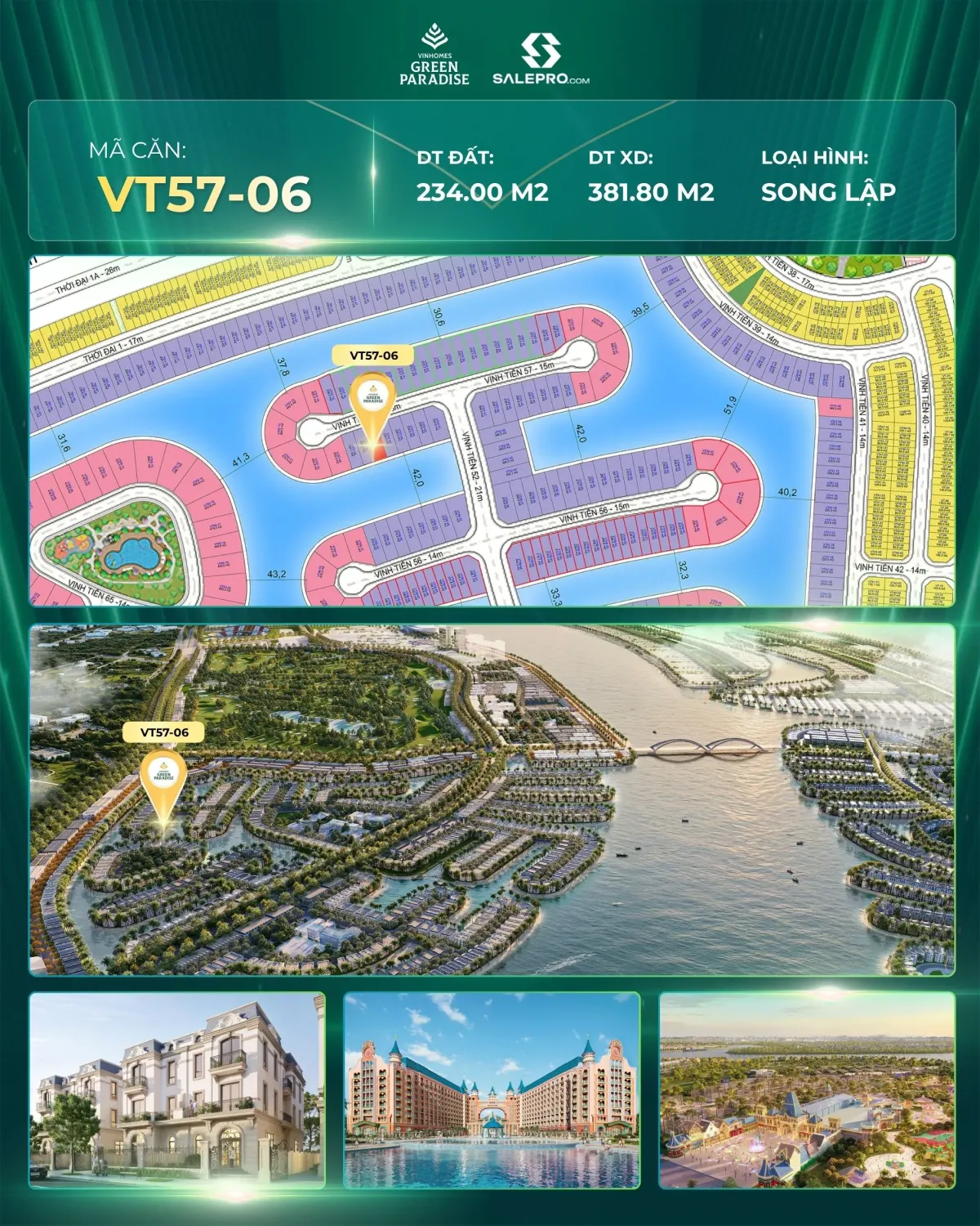 Biệt Thự Song Lập Vịnh Tiên 234m² - Vinhomes Green Paradise Cần Giờ | Giá Ưu Đãi Thanh Toán Sớm 24.65 Tỷ - ảnh 11