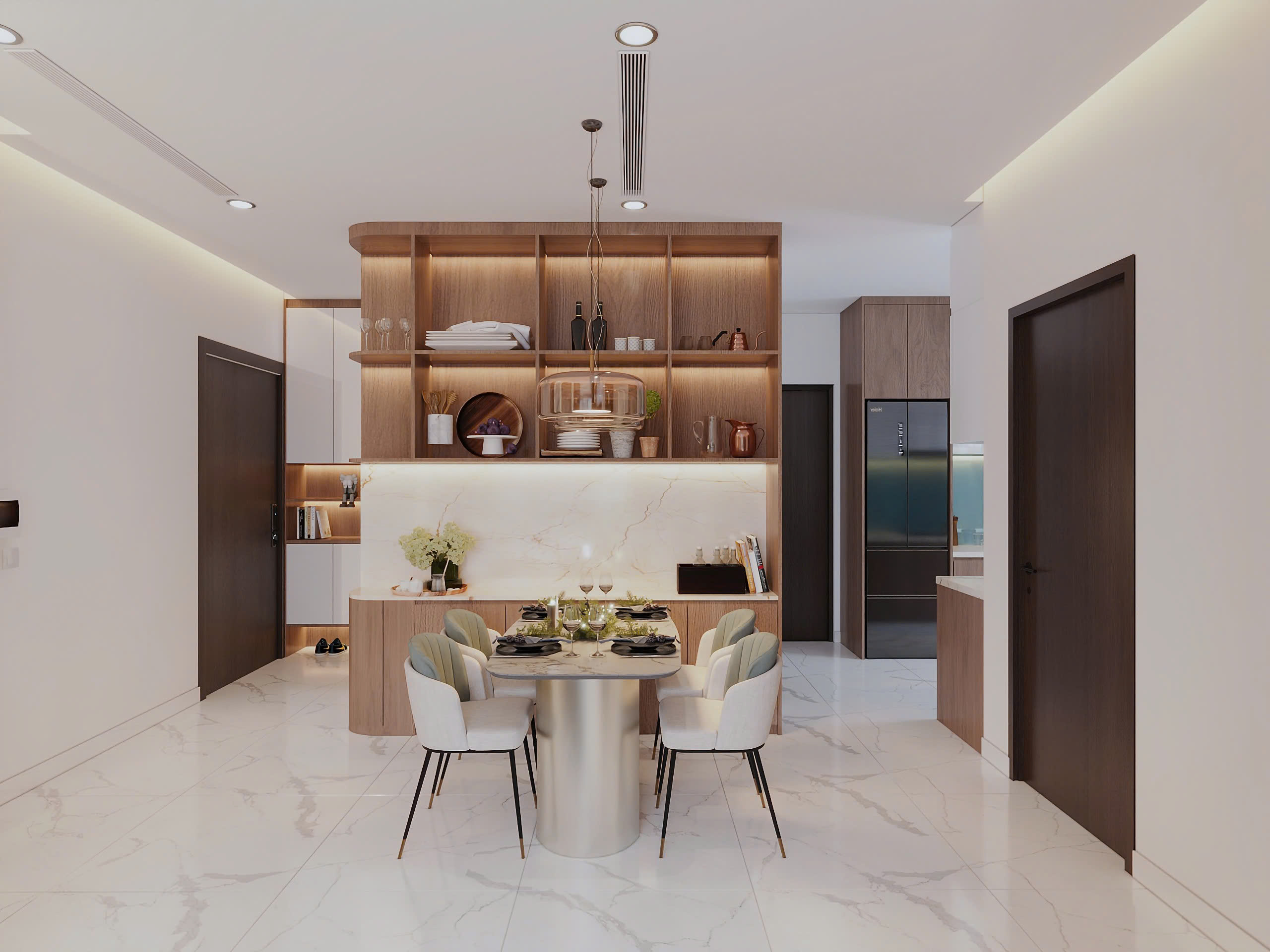 Cho Thuê Căn Hộ 3PN 2WC The Beverly – Tòa BE5 – Tầm Nhìn Kế Cận Vincom – Full Nội Thất Sang Trọng – 22 Triệu/Tháng - ảnh 4