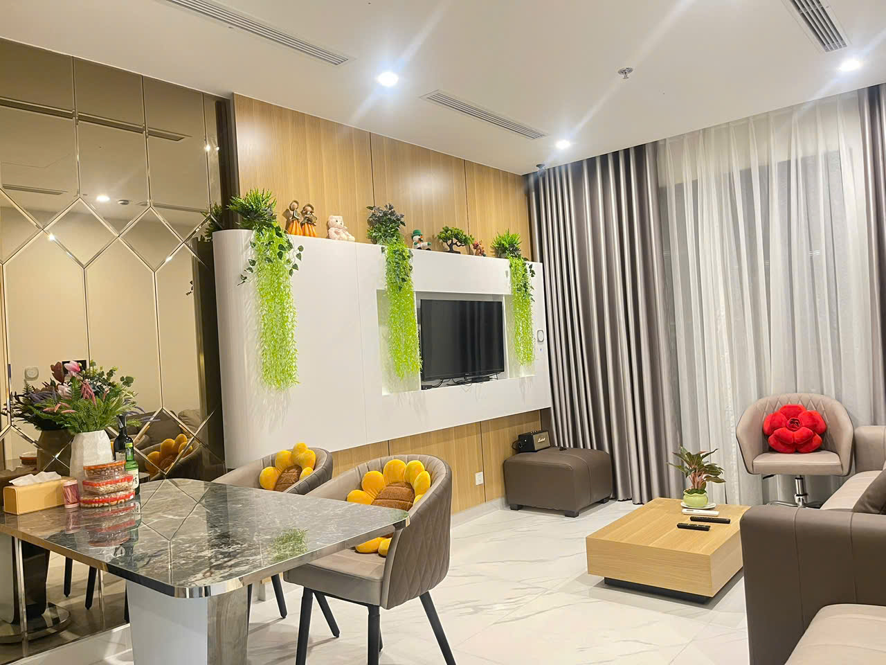 Cho Thuê Căn Hộ 1PN+ The Beverly – Vinhomes Grand Park | Tầng Cao – Full Nội Thất Cao Cấp – View Nội Khu Thoáng Đẹp - ảnh 9