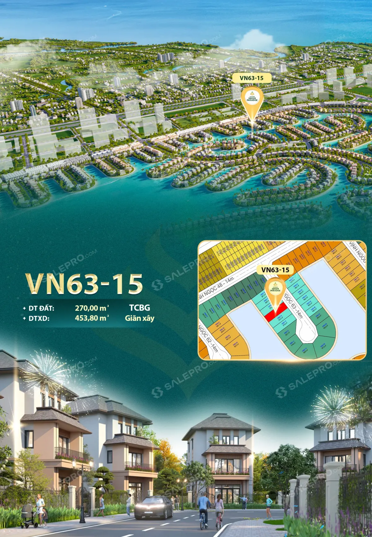 Bán Biệt Thự Song Lập Phân Khu Vịnh Tiên 270m² Hướng Đông Bắc - Vinhomes Cần Giờ | Giá Chỉ 30.97 Tỷ