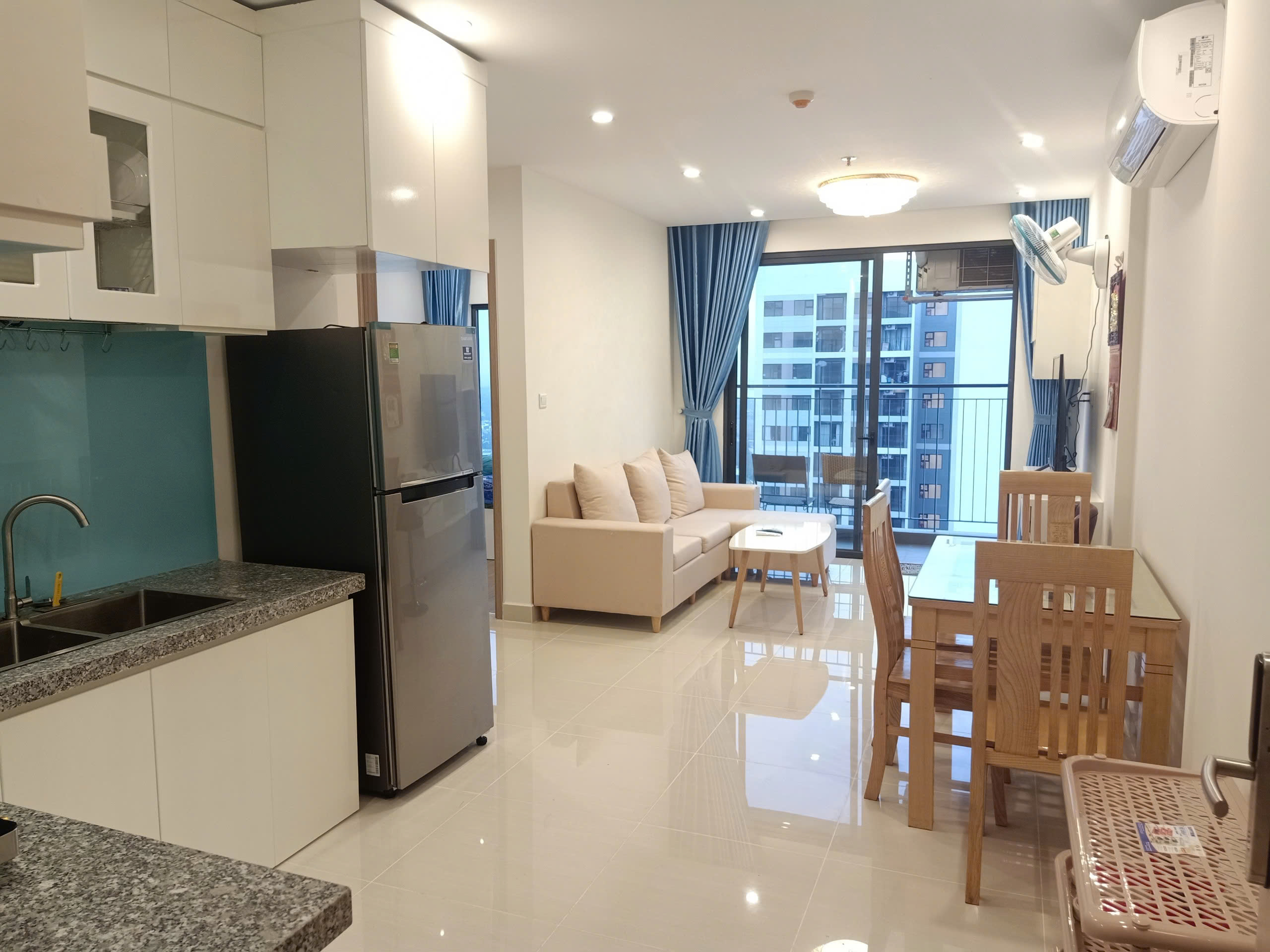 Bán căn hộ Vinhomes Grand Park 2PN1WC – The Rainbow – Full nội thất – View hồ bơi nội khu tầng cao - ảnh 8