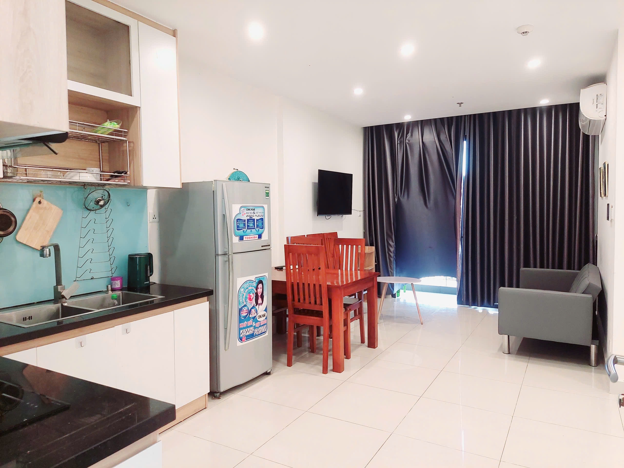 Cho Thuê Căn Hộ 1PN+ The Rainbow Vinhomes Grand Park- Tầng Cao View Nội Khu - Giá chỉ 6tr5/ tháng
