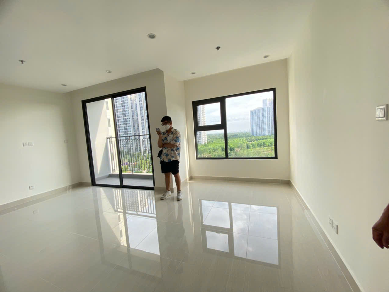 Bán Căn Hộ 2PN+ The Origami – Vinhomes Grand Park View Ngoại Khu Mảng Xanh | Không Bị Chắn Tầm Nhìn | Nhà Trống CĐT