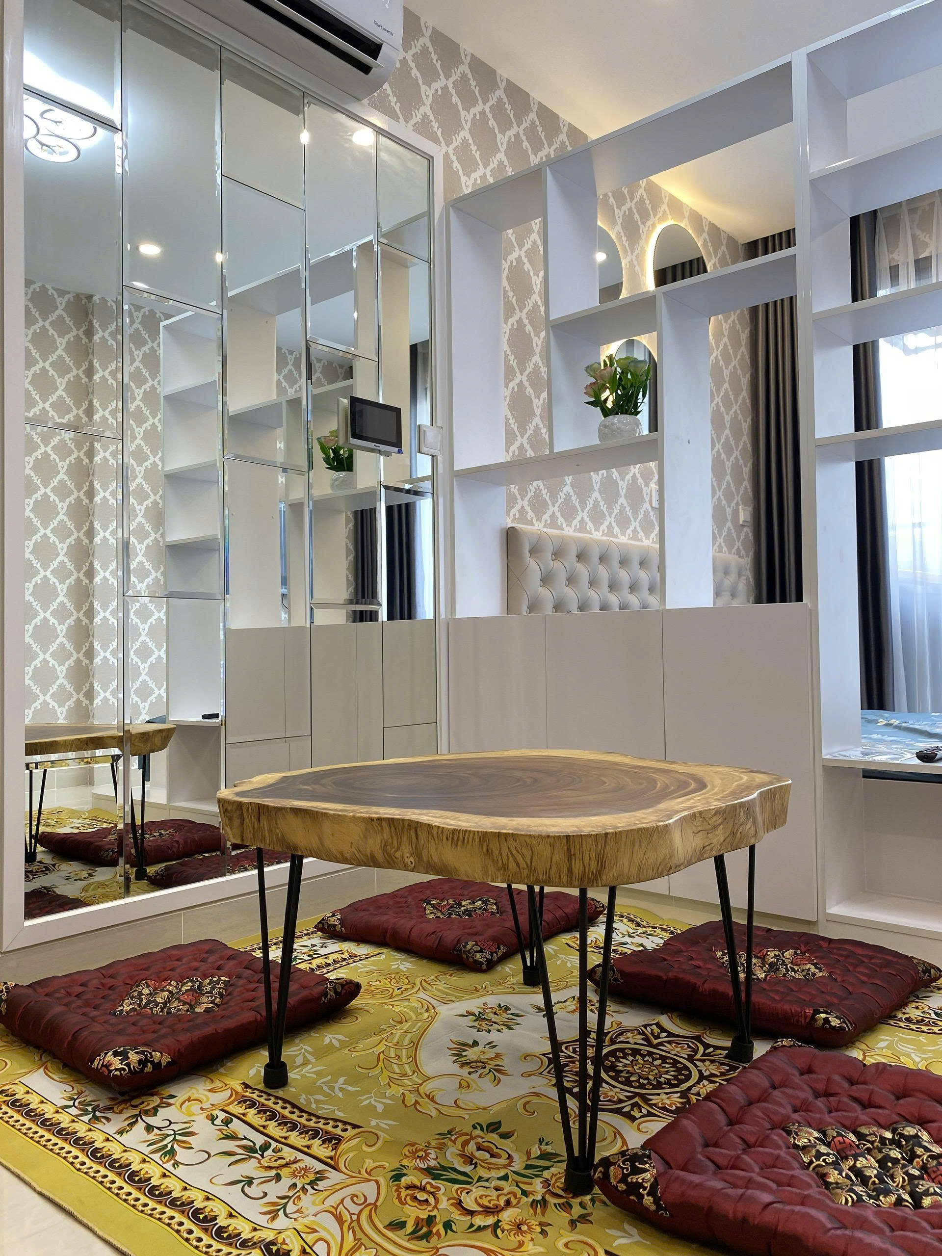 Cho Thuê Căn Hộ Studio Vinhomes Grand Park – The Origami Tầng Cao | Full Nội Thất Cao Cấp | Dọn Vào Ở Ngay