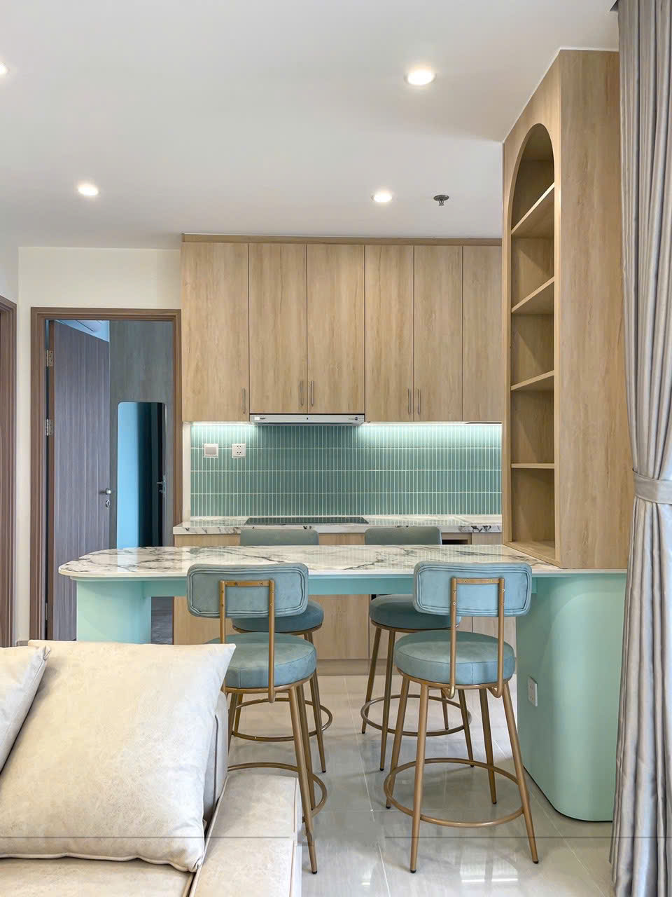 Cho Thuê Căn Hộ Vinhomes Grand Park – The Origami 3PN View Hồ Bơi & Công Viên, Ngoại Khu Mảng Xanh – Full Nội Thất Mới - ảnh 2