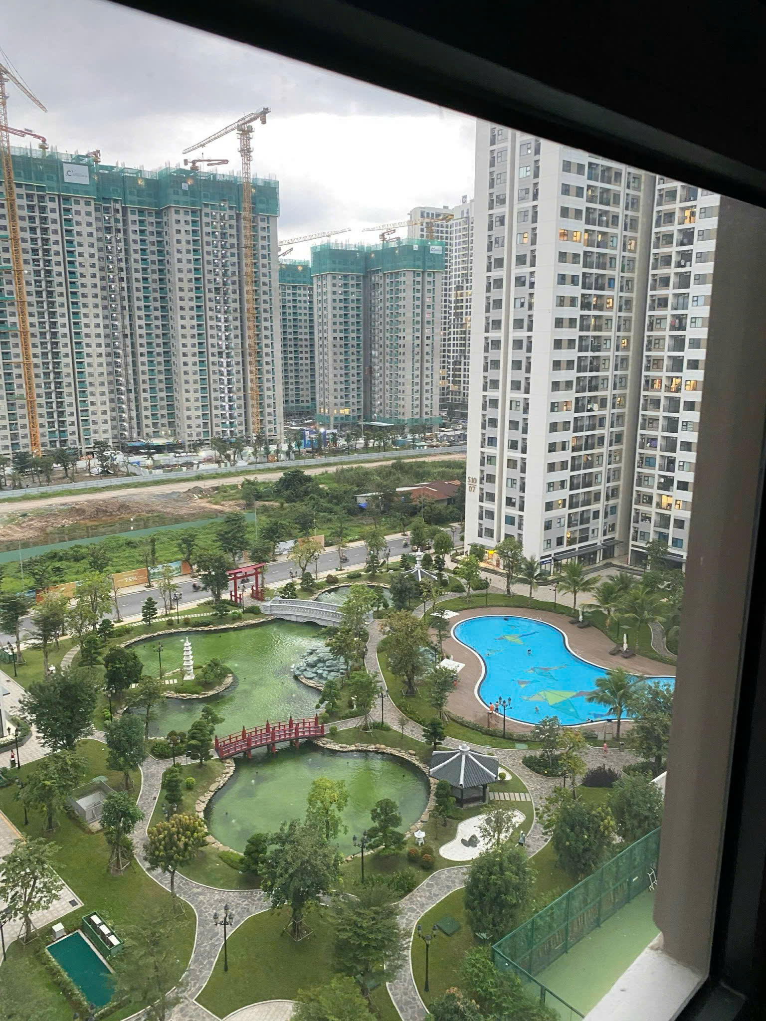 Cho Thuê Căn Hộ 3PN The Origami – View Công Viên & Hồ Bơi | Full Nội Thất | Giá Tốt