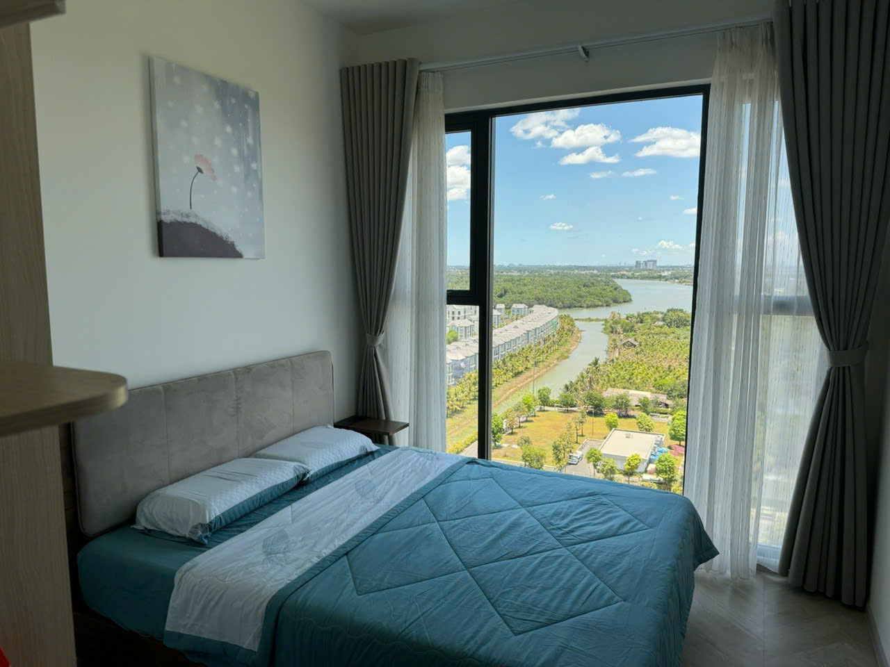 CHO THUÊ CĂN HỘ LUMIERE BOULEVARD – VINHOMES GRAND PARK  2PN2WC | FULL NỘI THẤT CAO CẤP -  VIEW BIỆT THỰ & SÔNG ĐỒNG NAI