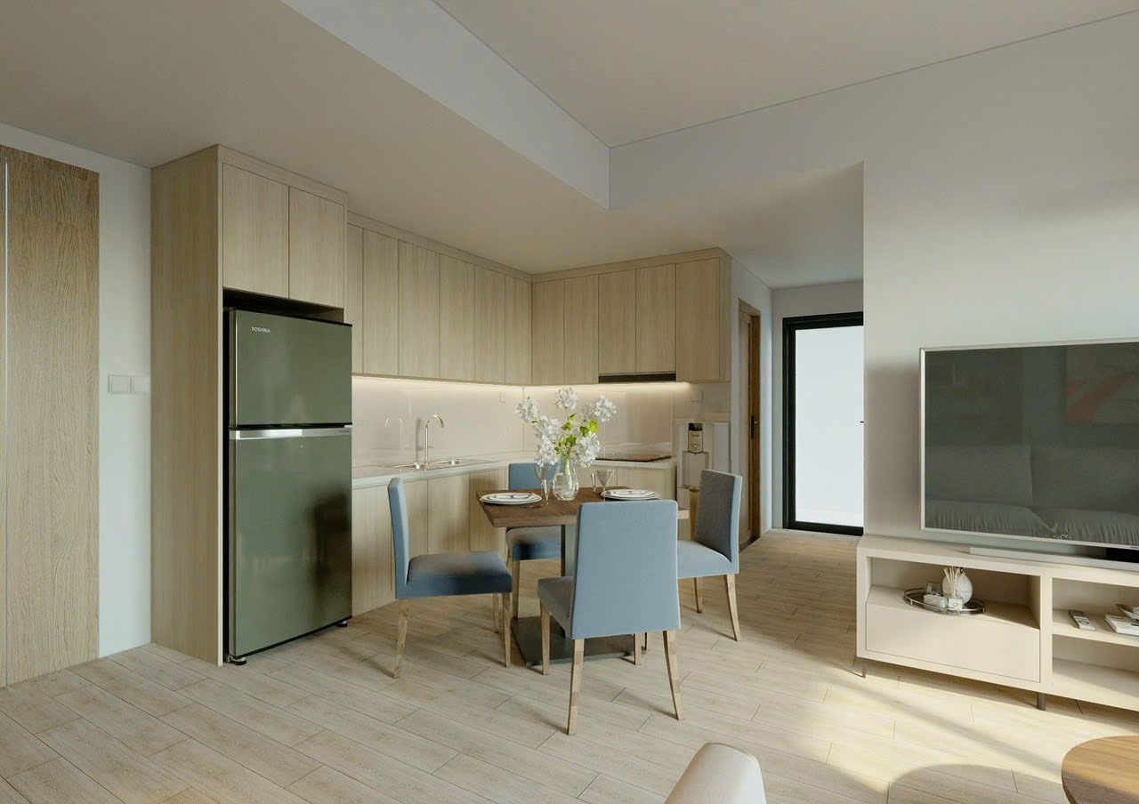 CHO THUÊ CĂN HỘ LUMIERE BOULEVARD – VINHOMES GRAND PARK  2PN2WC | FULL NỘI THẤT CAO CẤP -  VIEW BIỆT THỰ & SÔNG ĐỒNG NAI