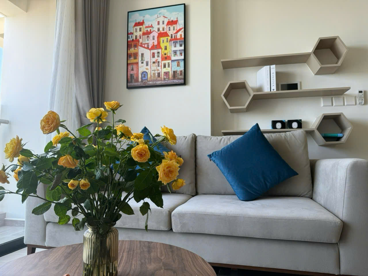 CHO THUÊ CĂN HỘ LUMIERE BOULEVARD – VINHOMES GRAND PARK  2PN2WC | FULL NỘI THẤT CAO CẤP -  VIEW BIỆT THỰ & SÔNG ĐỒNG NAI - ảnh 5