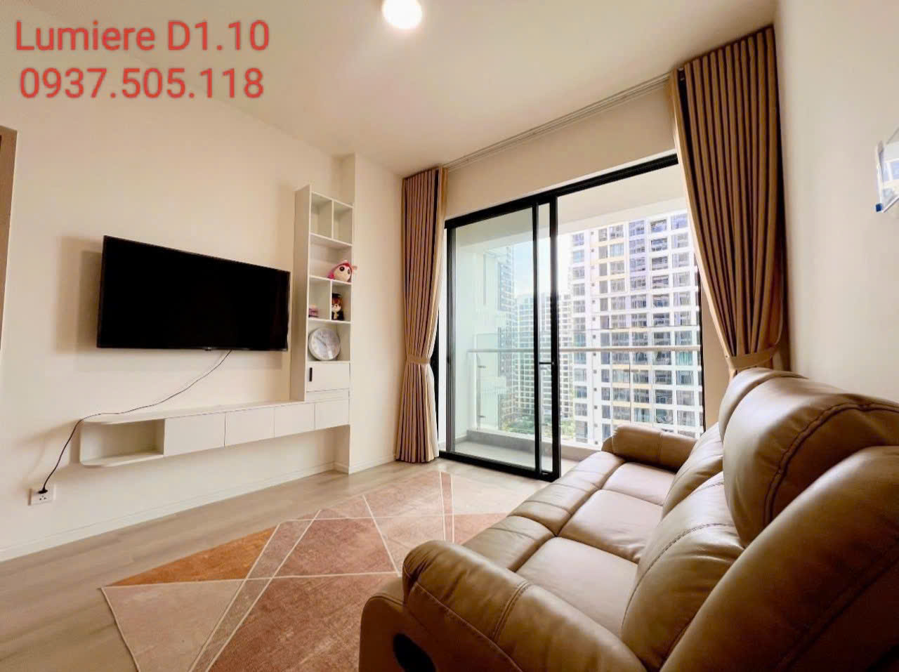 Cho Thuê Căn Hộ 2PN 2WC Tòa D1 (Daisy) Lumiere Boulevard – Full Nội Thất – Giá 10 Triệu/Tháng - ảnh 9
