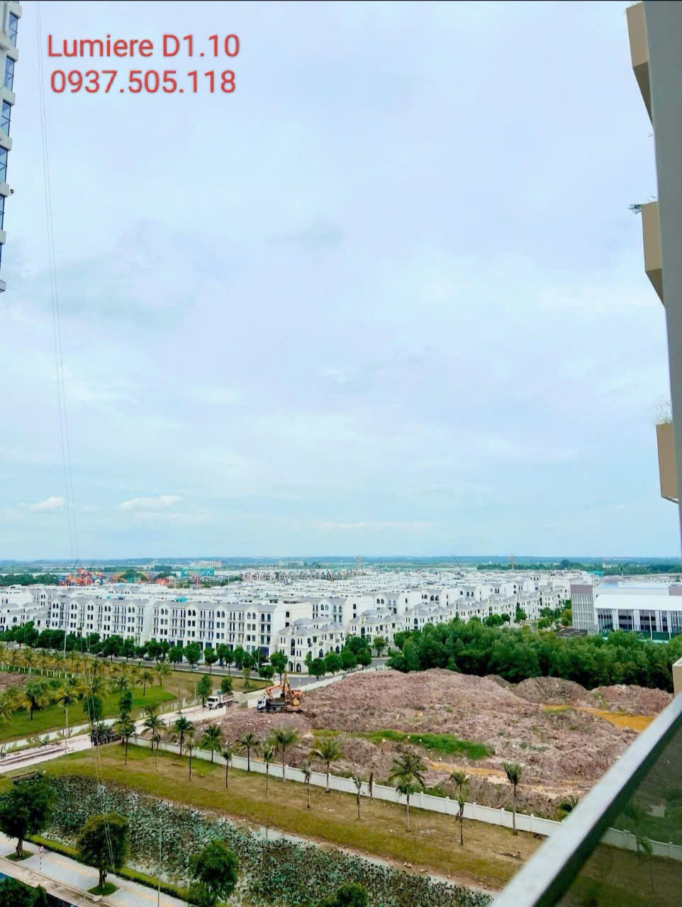 Cho Thuê Căn Hộ 2PN 2WC Tòa D1 (Daisy) Lumiere Boulevard – Full Nội Thất – Giá 10 Triệu/Tháng