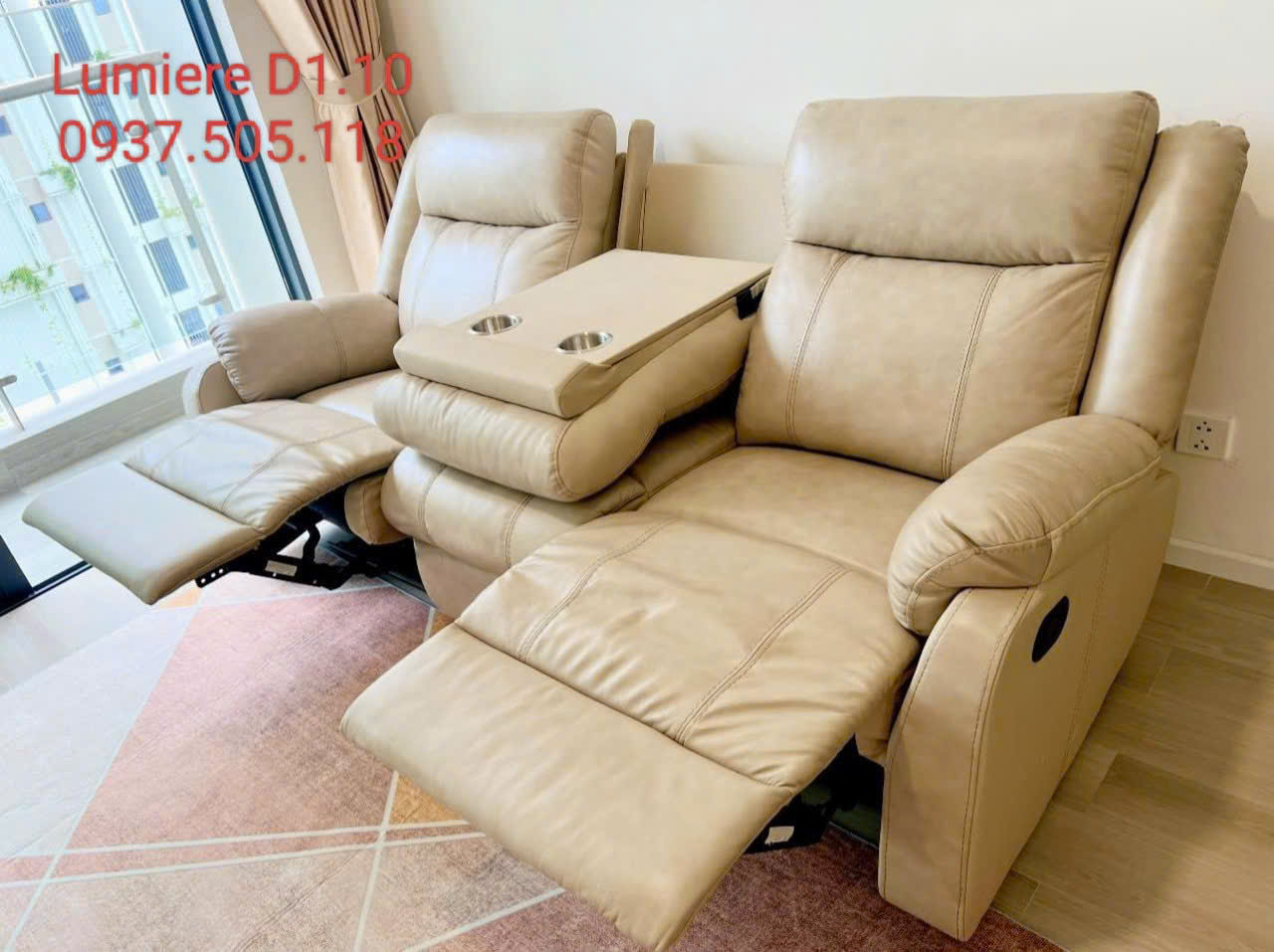 Cho Thuê Căn Hộ 2PN 2WC Tòa D1 (Daisy) Lumiere Boulevard – Full Nội Thất – Giá 10 Triệu/Tháng