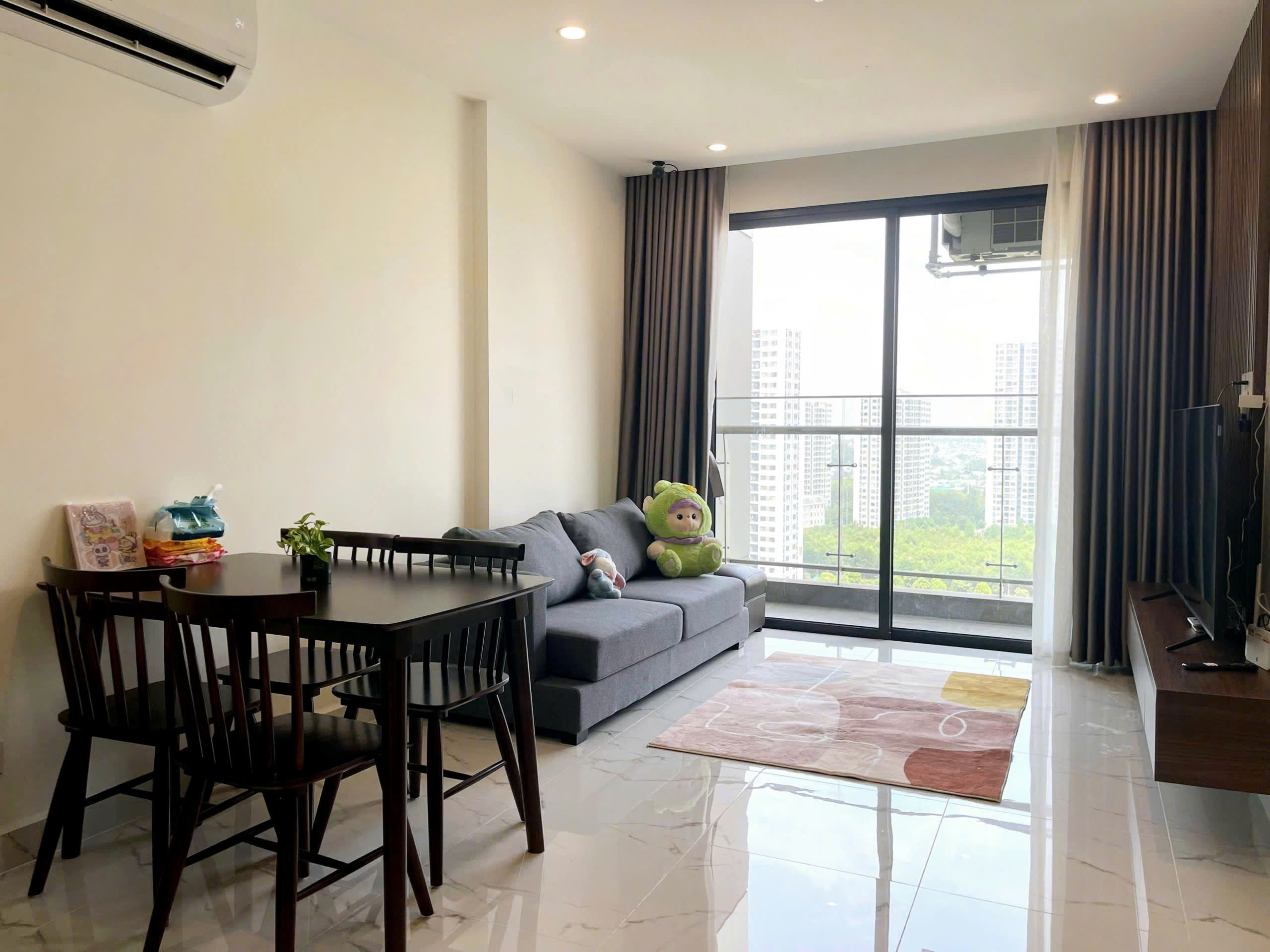 BÁN CĂN HỘ 1PN+ FULL NỘI THẤT | VIEW NGOẠI KHU CÂY XANH – THOÁNG ĐẸP | BEVERLY SOLARI VINHOMES GRAND PARK