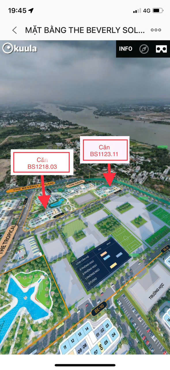 Bán căn hộ Vinhomes Grand Park Studio – The Beverly Solari – View tầng cao hồ bơi & sông Đồng Nai - ảnh 7