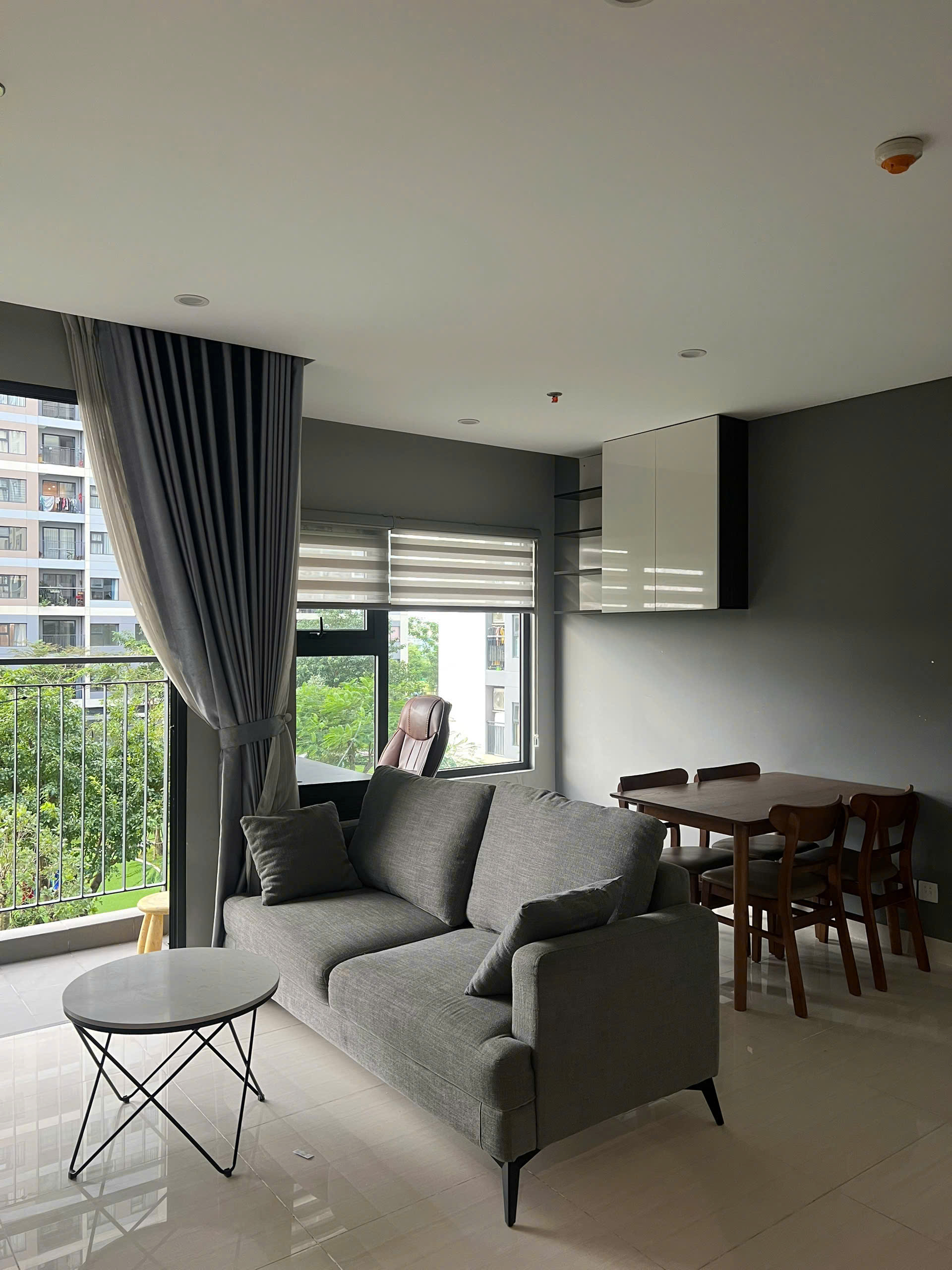 Cho thuê căn hộ 2PN+ full nội thất – Tầng thấp view nội khu xanh mát | The Rainbow – Vinhomes Grand Park | 8.5 triệu/tháng