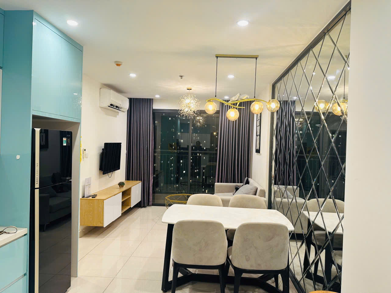 CHO THUÊ CĂN HỘ 3PN FULL NỘI THẤT CAO CẤP – THE RAINBOW, VINHOMES GRAND PARK - ảnh 3