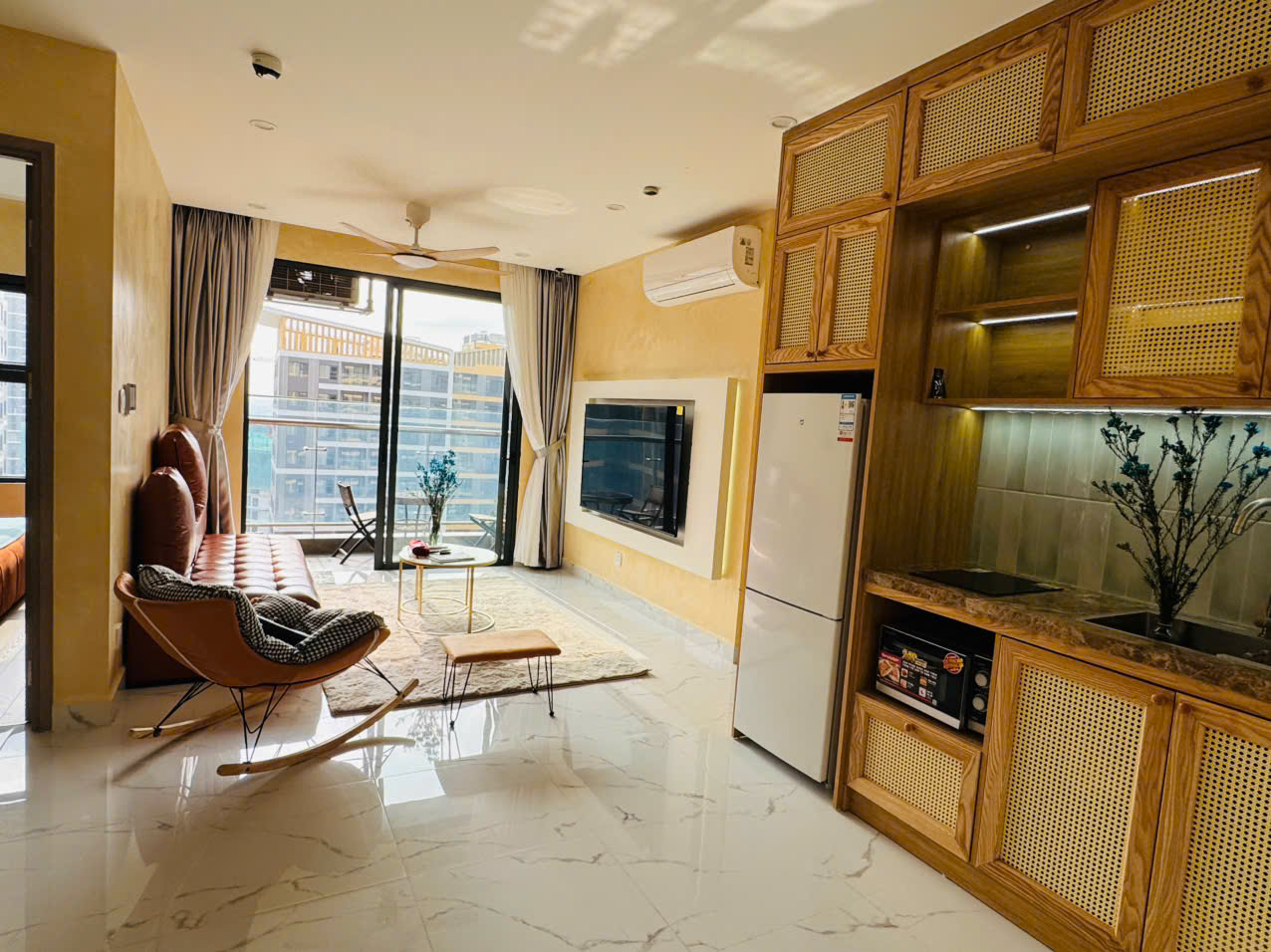 BÁN CĂN HỘ 1PN+ GLORY HEIGHTS – FULL NỘI THẤT CAO CẤP, VIEW NỘI KHU, TẦNG CAO – GIÁ TỐT