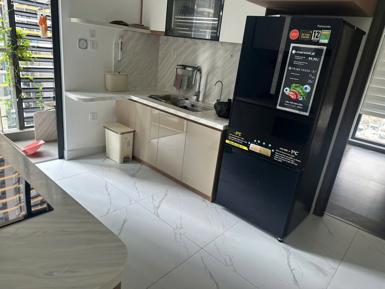 Cho Thuê Căn Hộ 2PN2WC The Beverly – Vinhomes Grand Park | Full Nội Thất | View Nội Khu Hồ Bơi Đẹp - ảnh 2