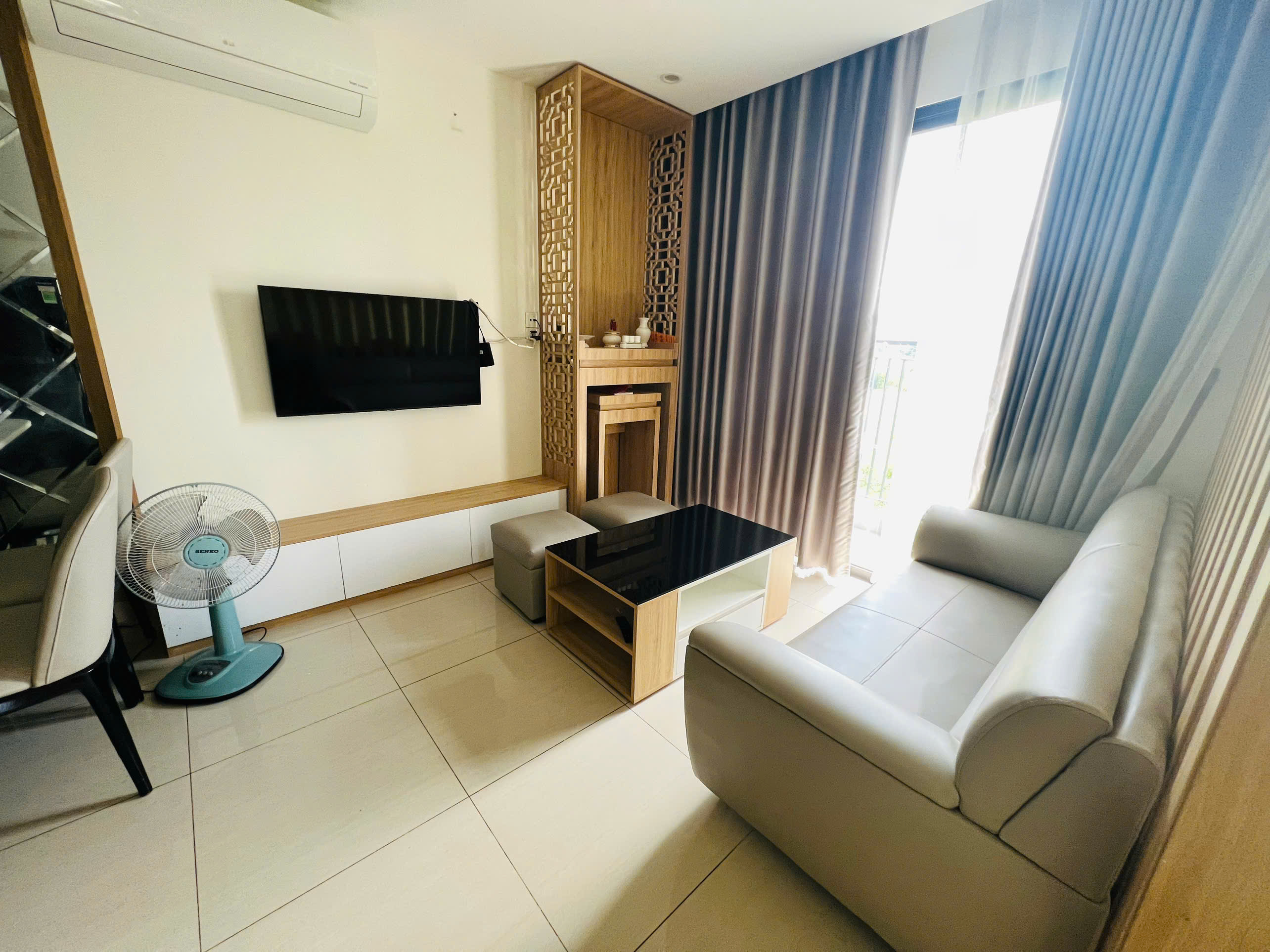Cho Thuê Căn Hộ 2PN+ The Rainbow  Vinhomes Grand Park- Full Nội Thất Cao Cấp, View Vườn