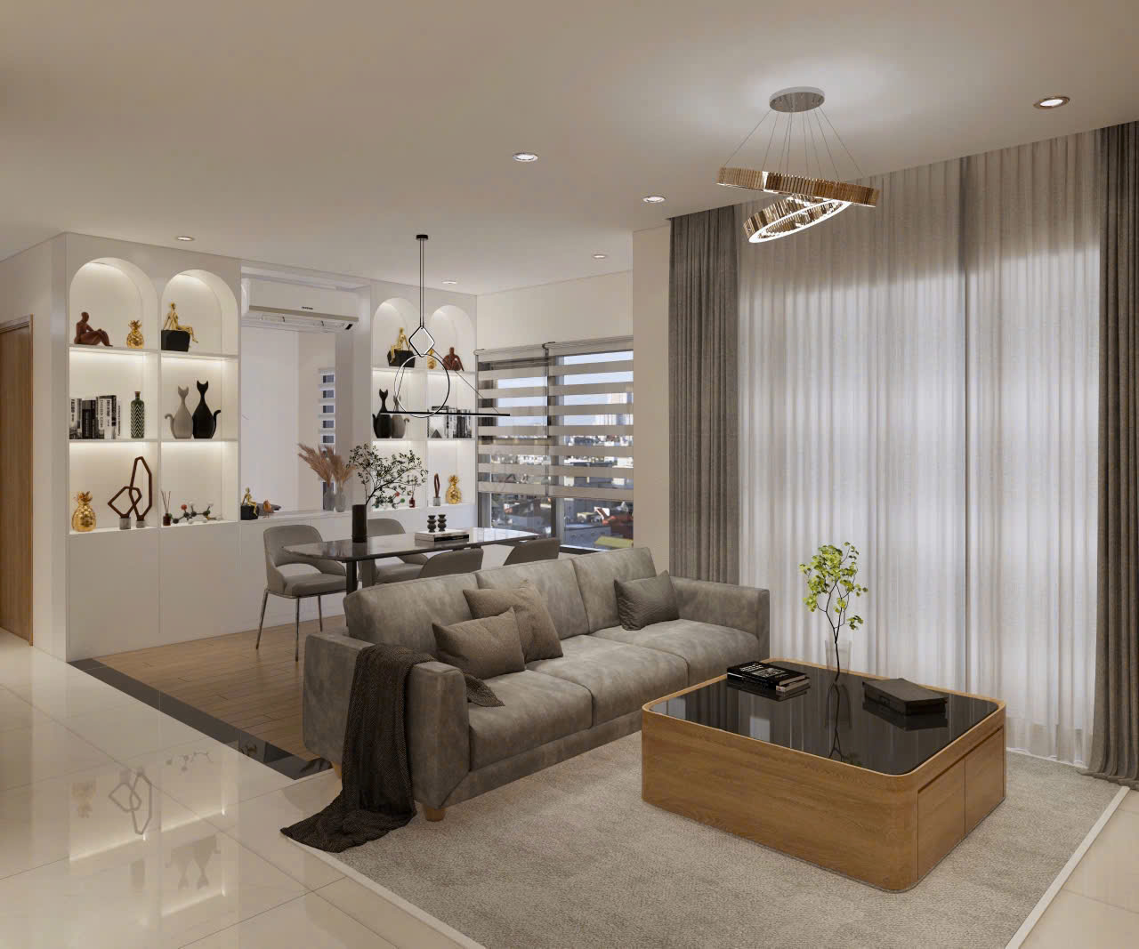 Cho thuê căn hộ Vinhomes Grand Park 3PN – The Beverly Solari – Full nội thất cao cấp - ảnh 6