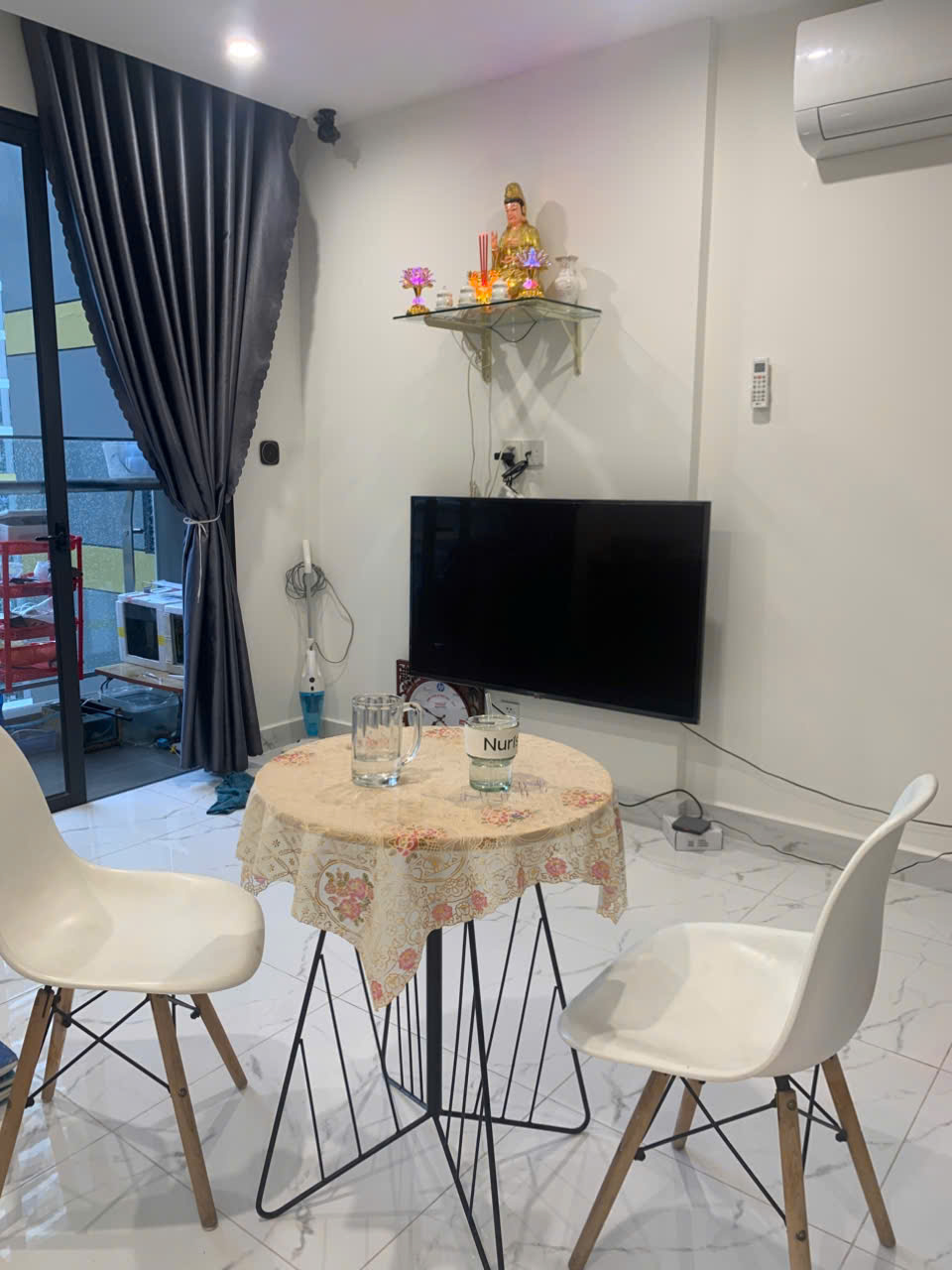 Cho thuê căn hộ 1PN+ The Beverly Solari Vinhomes Grand Park – Full nội thất, view nội khu tầng thấp